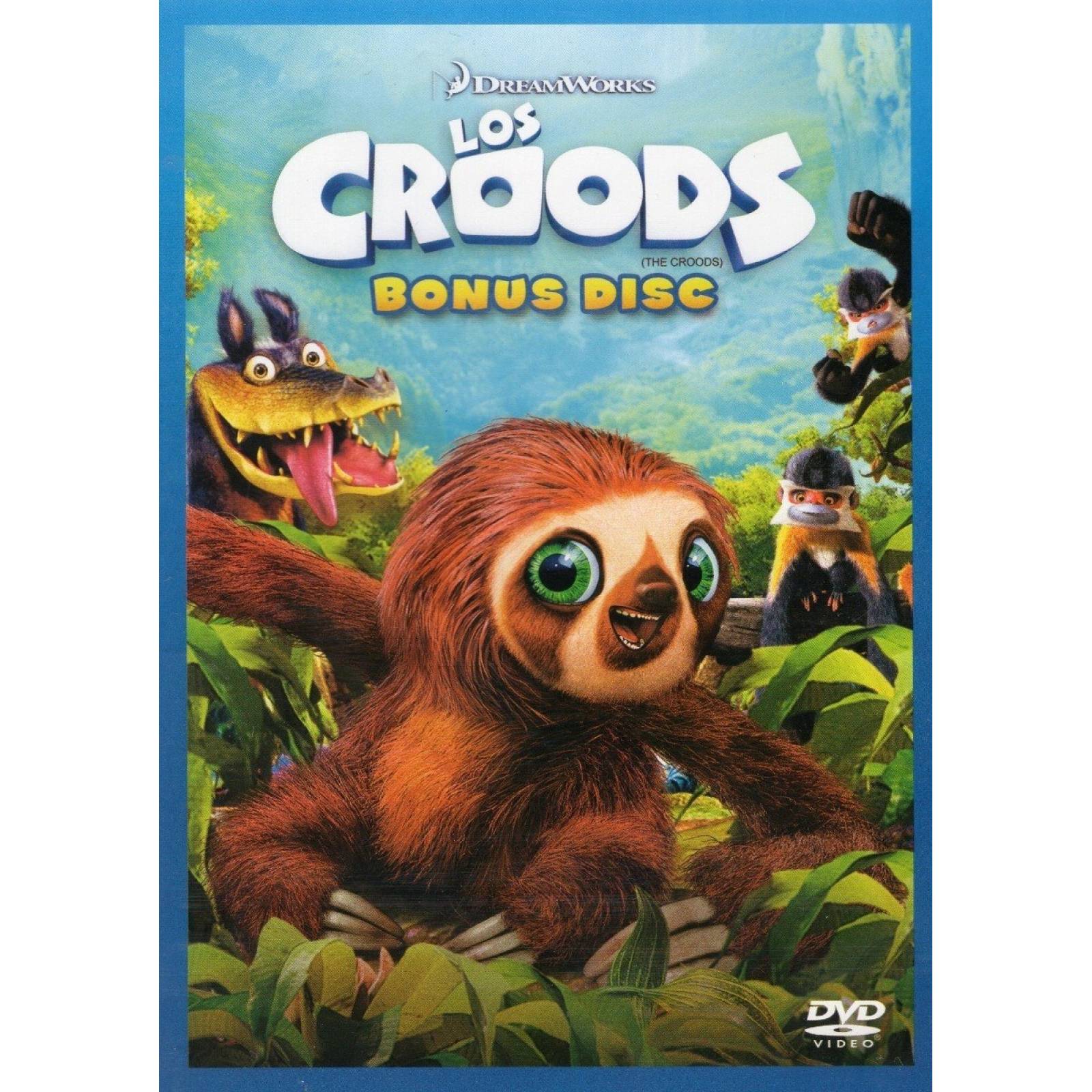 Los Croods Material Adicional Pelicula Animada Dvd