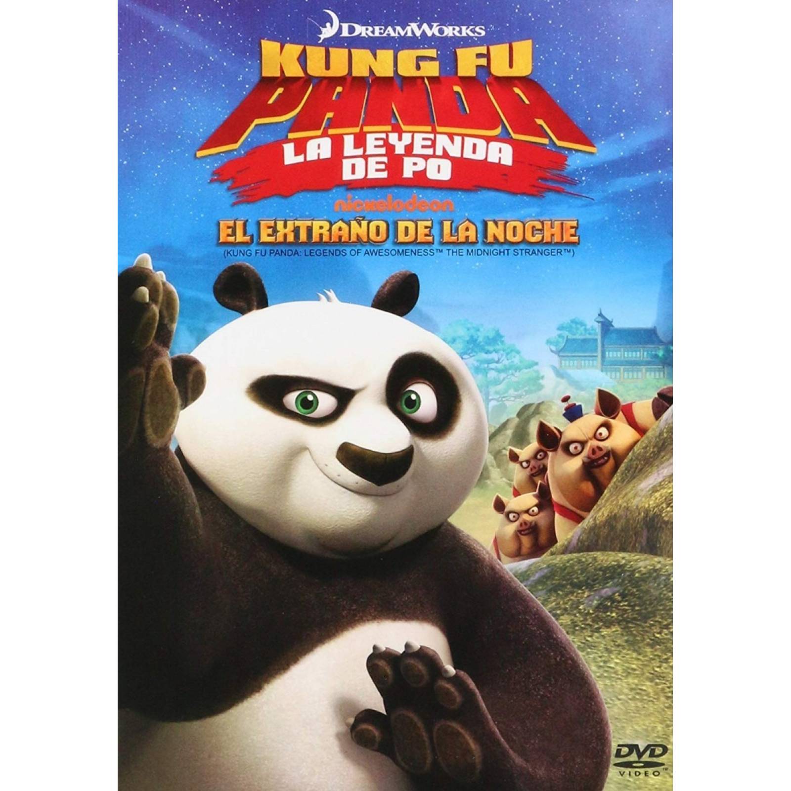 Kung Fu Panda La Leyenda De Po El Extraño De La Noche Dvd