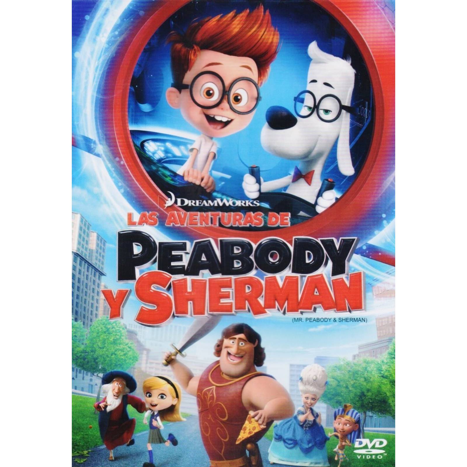Las Aventuras De Peabody Y Sherman Pelicula Dvd