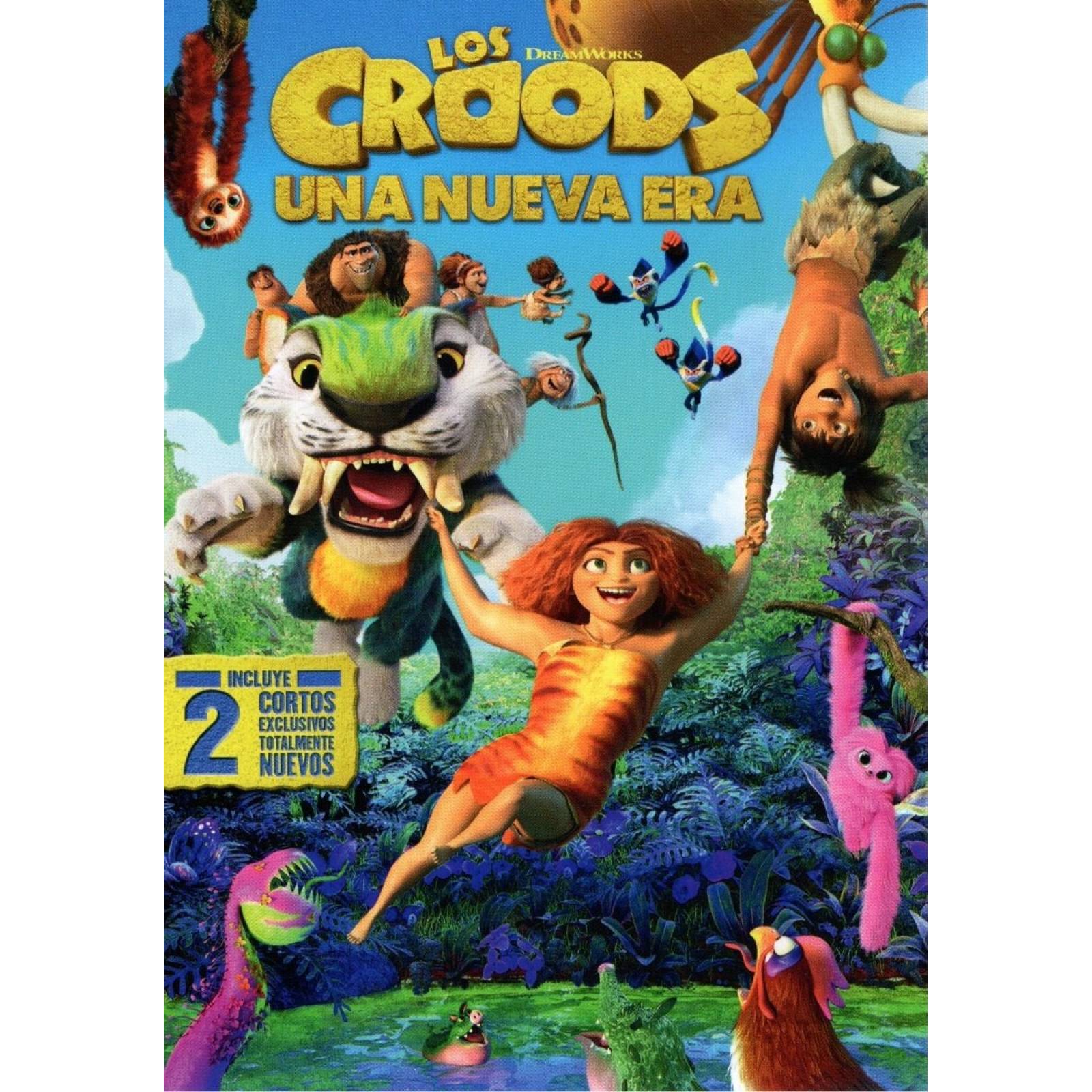 Los Croods 2 Dos Una Nueva Era Pelicula Dvd
