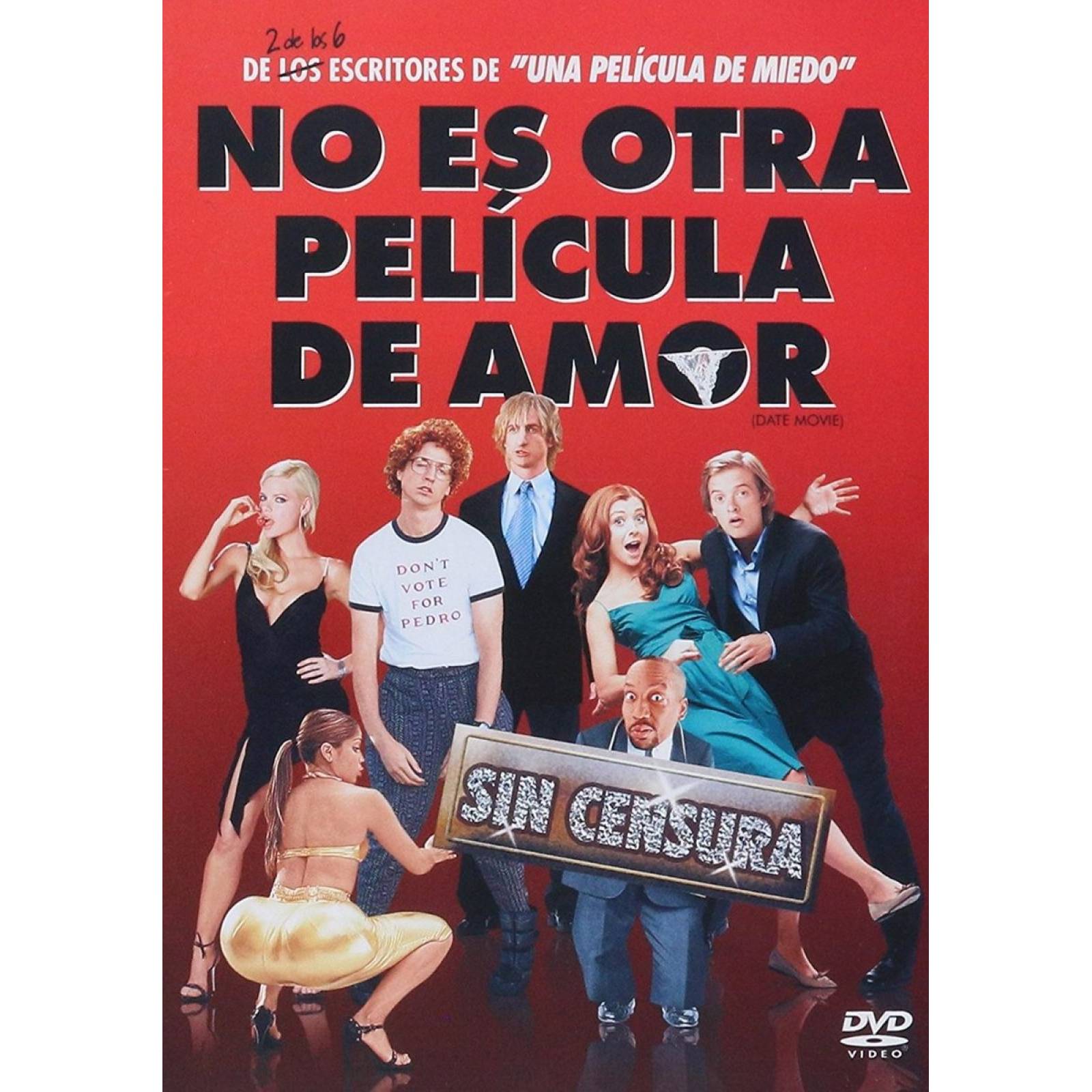 No Es Otra Pelicula De Amor Date Movie Pelicula Dvd