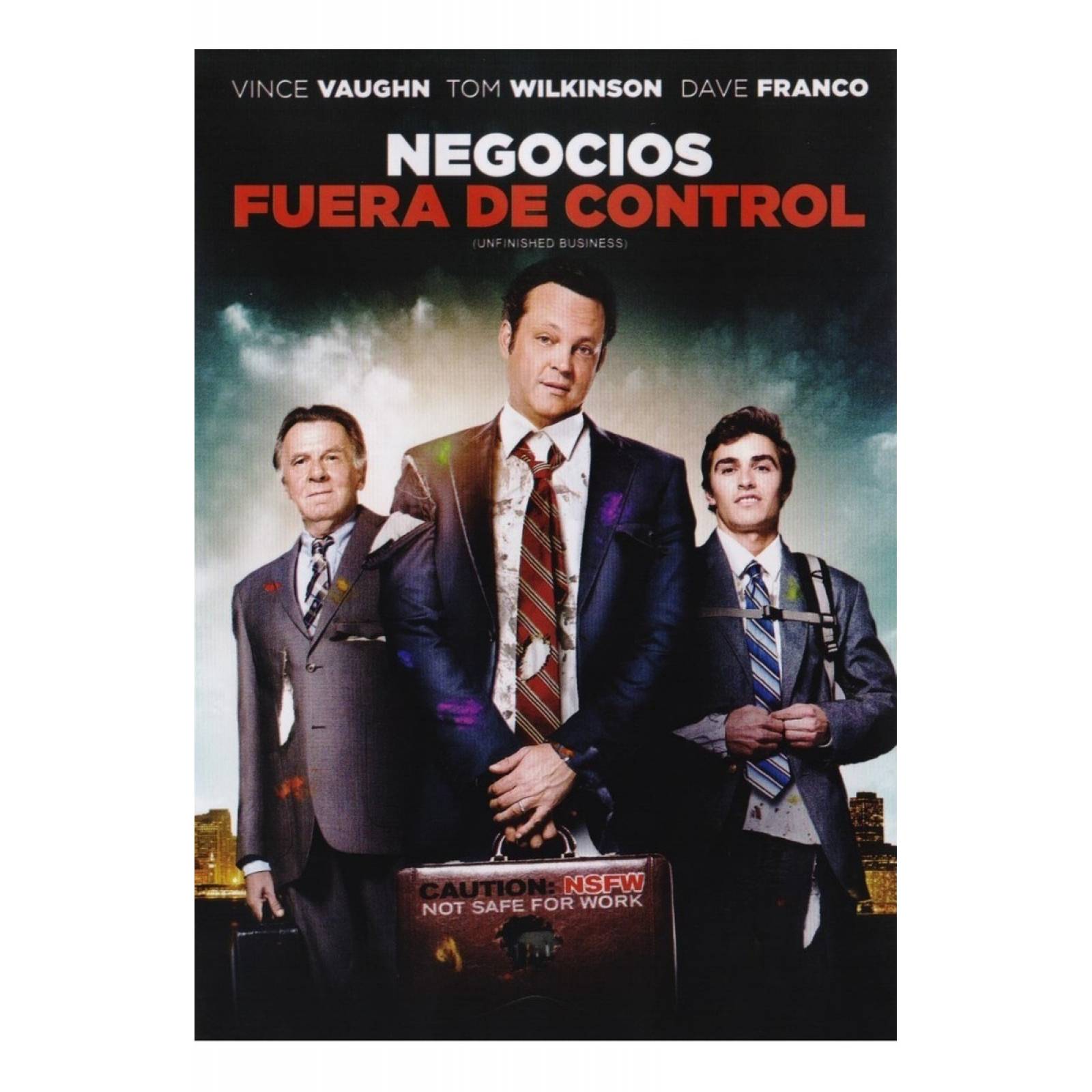 Negocios Fuera De Control Unfinished Business Pelicula Dvd.