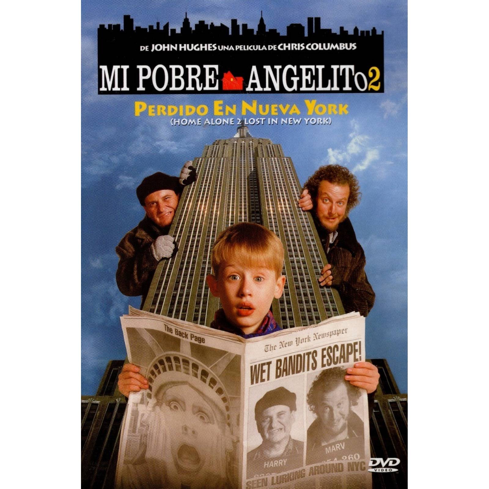 Mi Pobre Angelito 2 New York Macaulay Culkin Pelicula Dvd