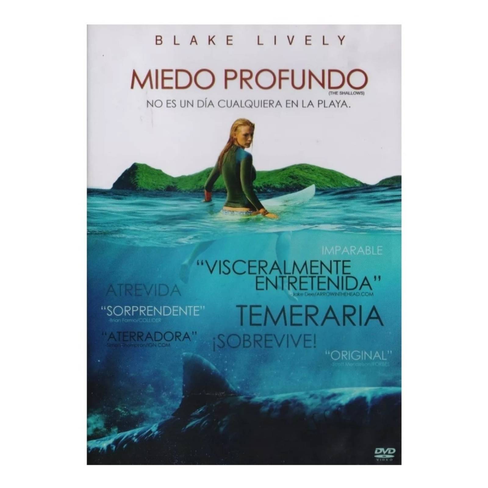 Miedo Profundo The Shallows Blake Lively Pelicula Dvd