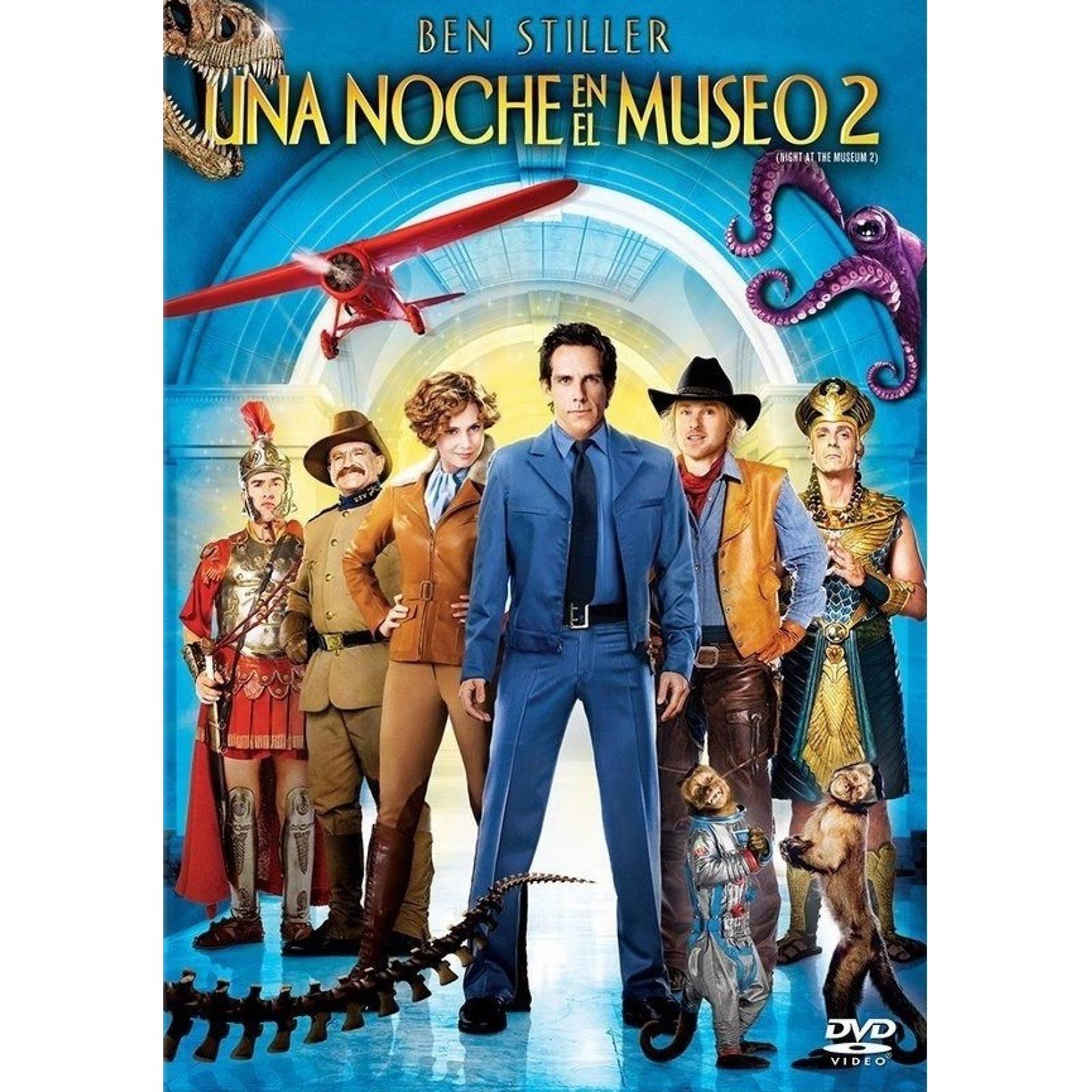 Una Noche En El Museo 2 Dos Ben Stiller Pelicula Dvd