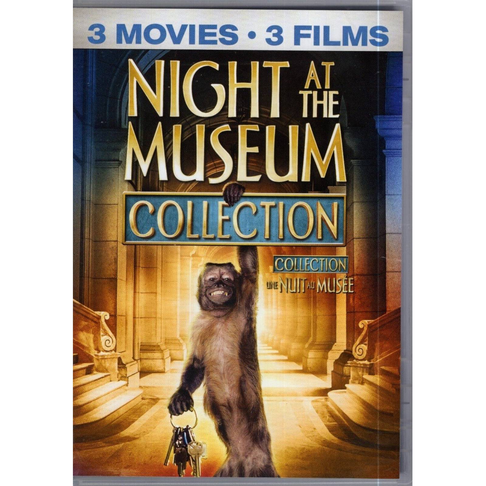 Una Noche En El Museo 1 2 3 Trilogia Boxset 3 Peliculas Dvd