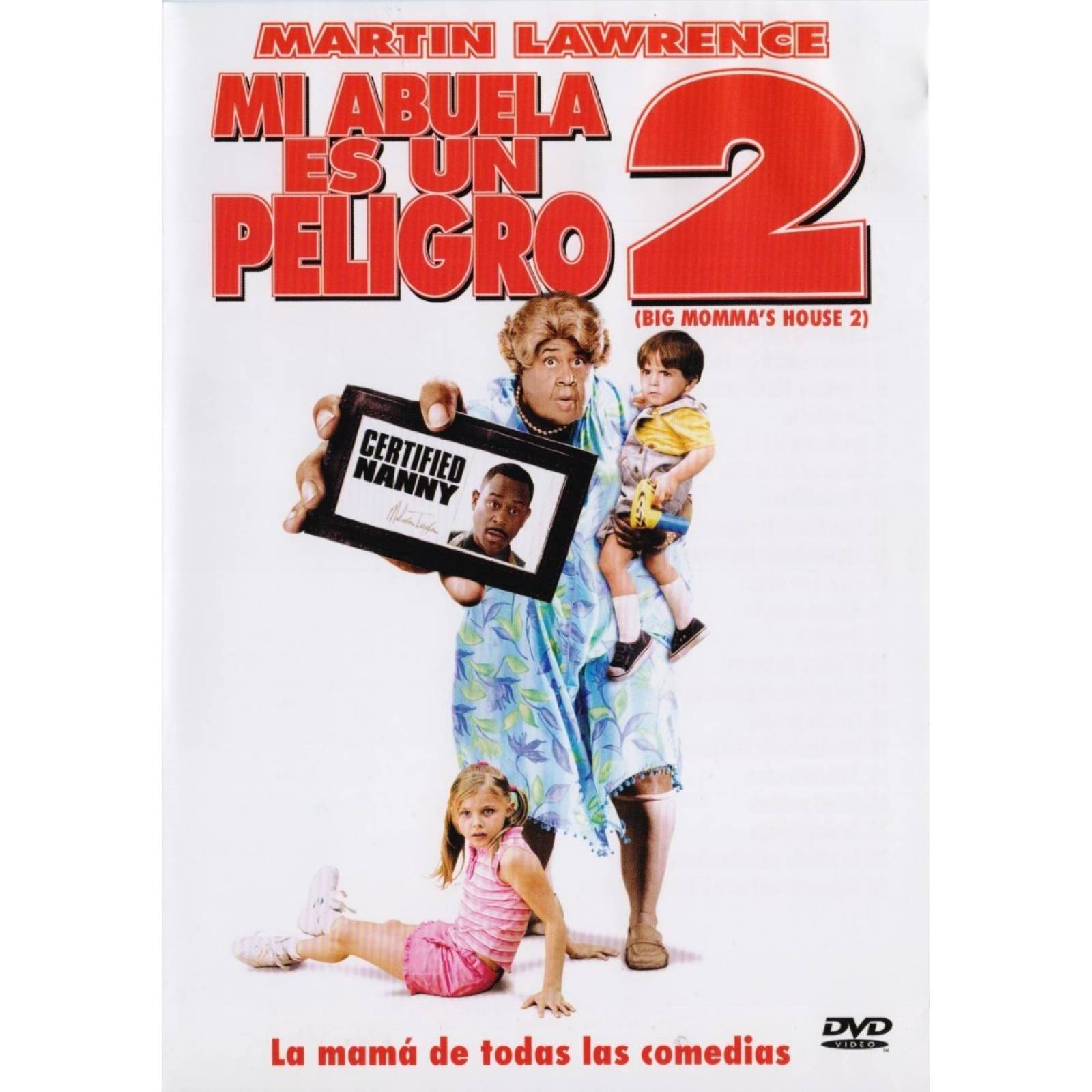Mi Abuela Es Un Peligro 2 Dos Big Mommas House Pelicula Dvd