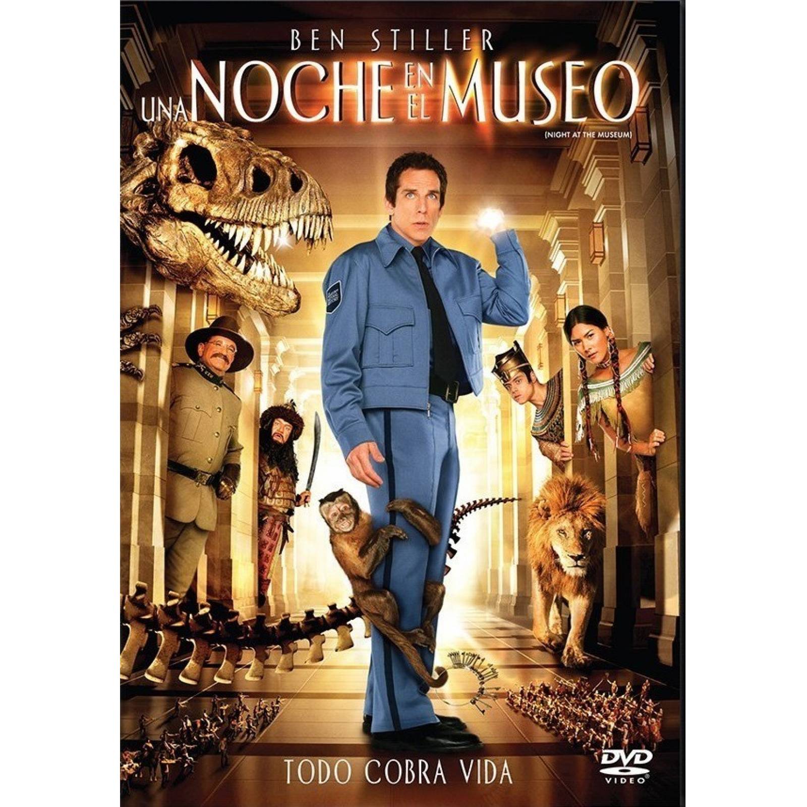 Una Noche En El Museo 1 Uno Ben Stiller Pelicula Dvd