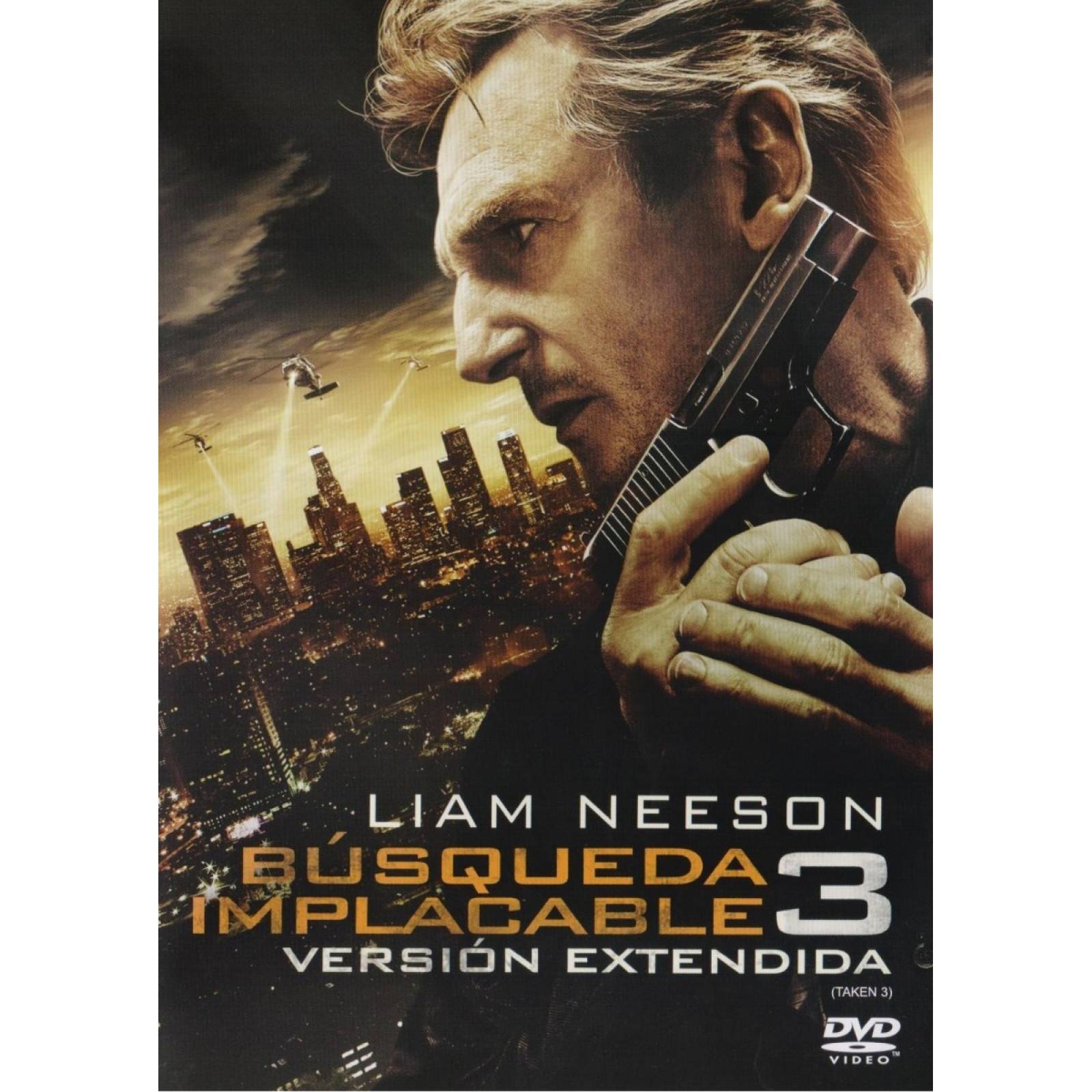 Busqueda Implacable 3 Tres Taken Liam Neeson Pelicula Dvd