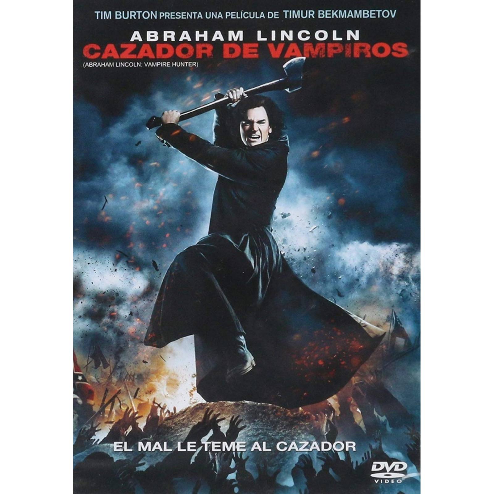 Abraham Lincoln Cazador De Vampiros Pelicula Dvd
