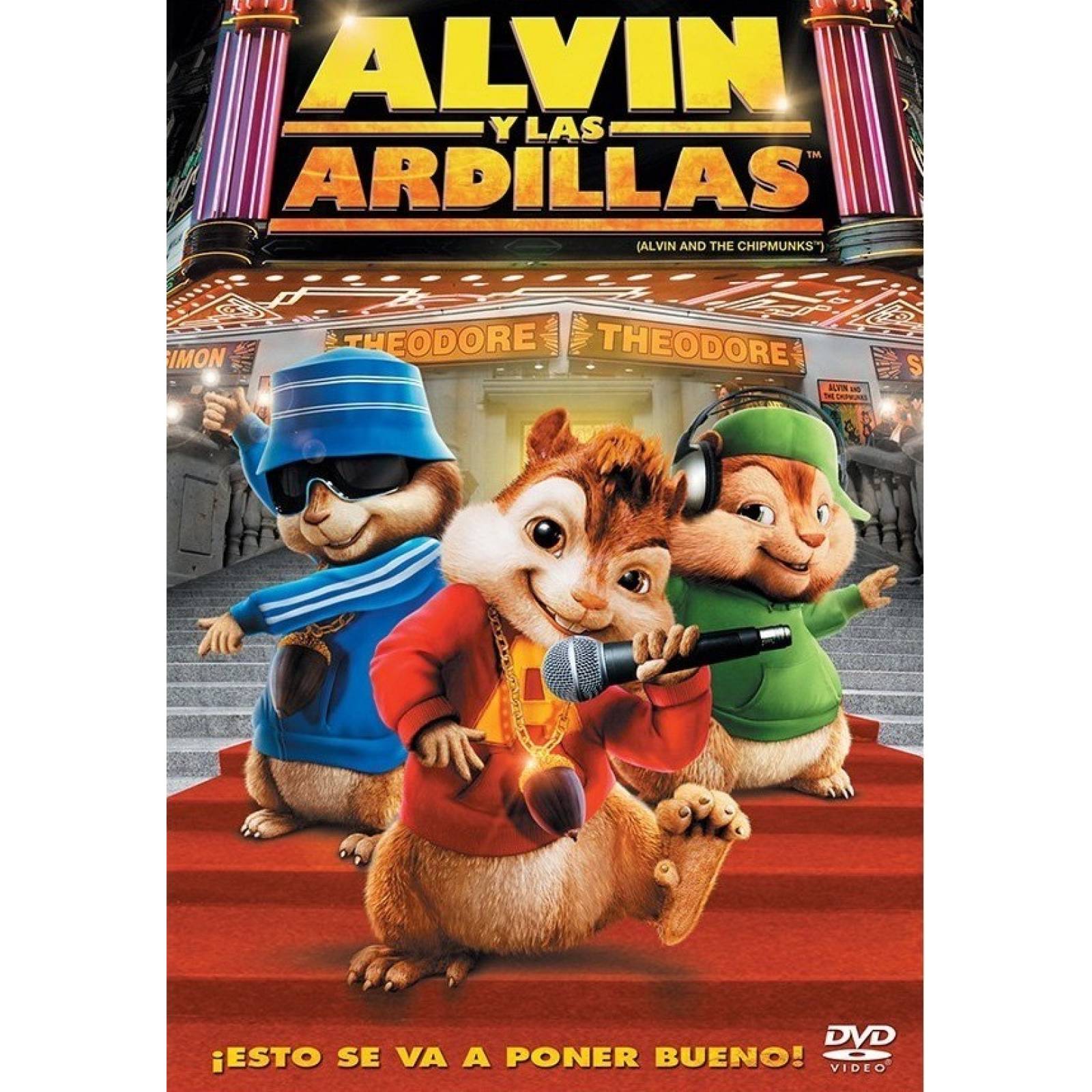 Alvin Y Las Ardillas La Pelicula Dvd