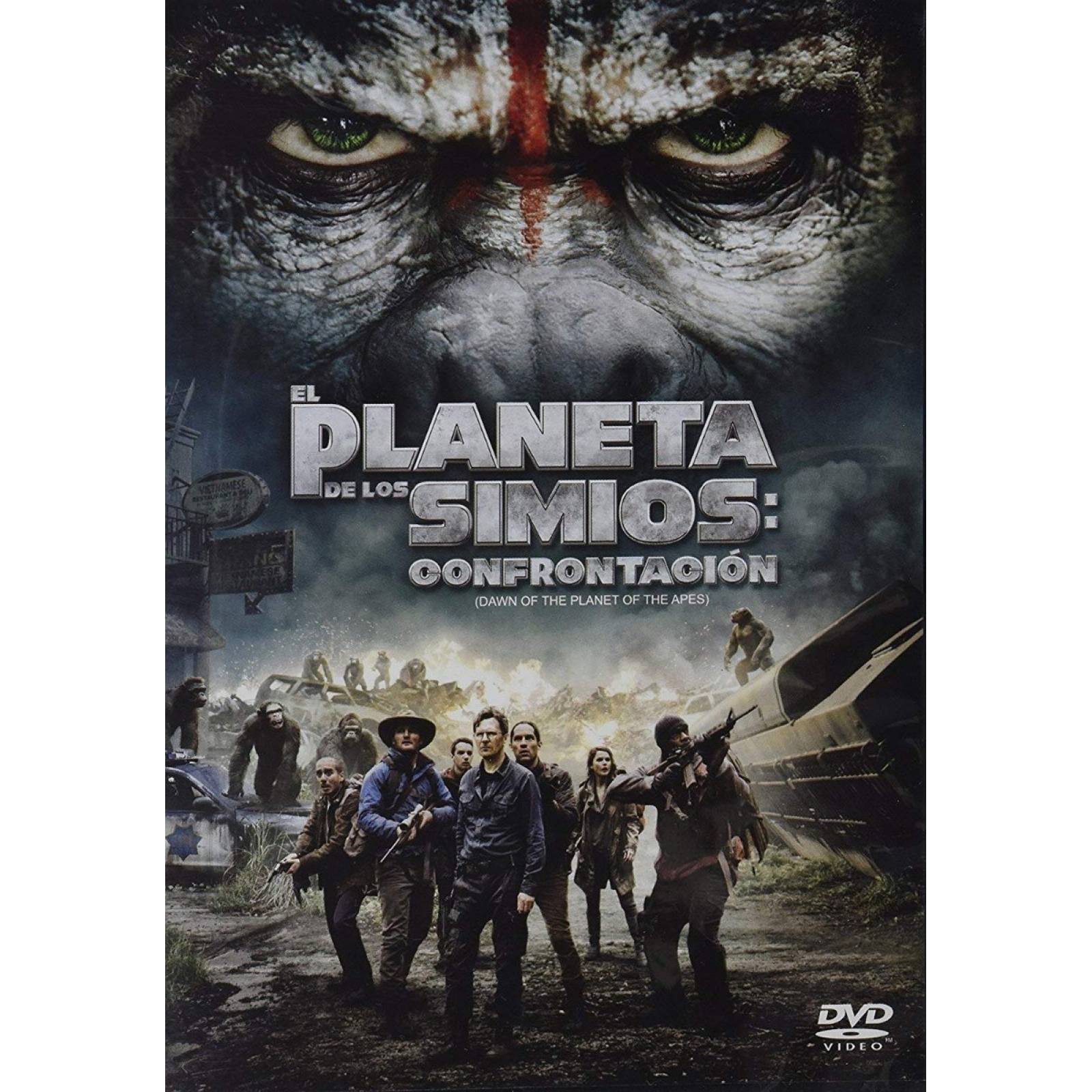 El Planeta De Los Simios Confrontacion Pelicula Dvd