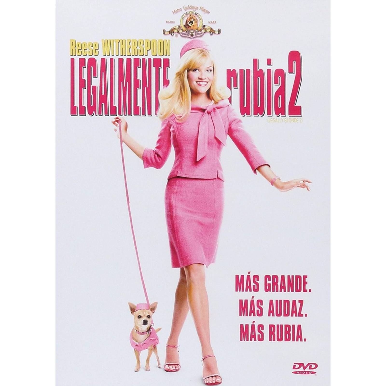 Legalmente Rubia 2 Dos Reese Witherspoon Pelicula Dvd
