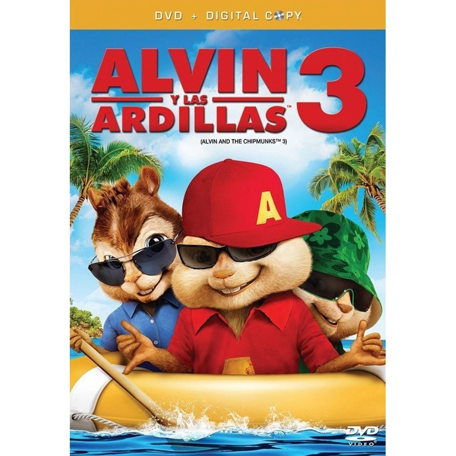 Alvin Y Las Ardillas 3 Tres Pelicula Dvd