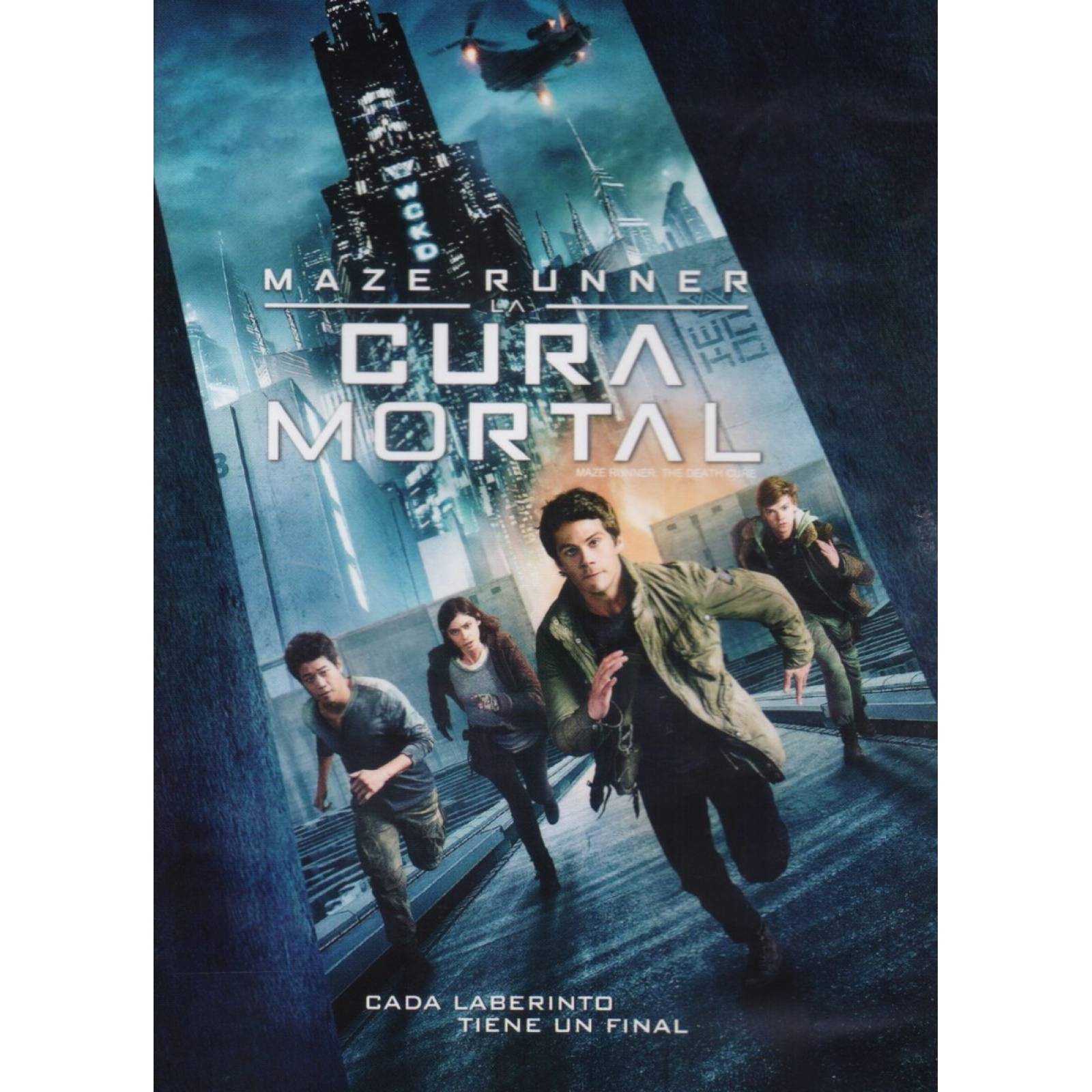 Maze Runner La Cura Mortal Pelicula Dvd
