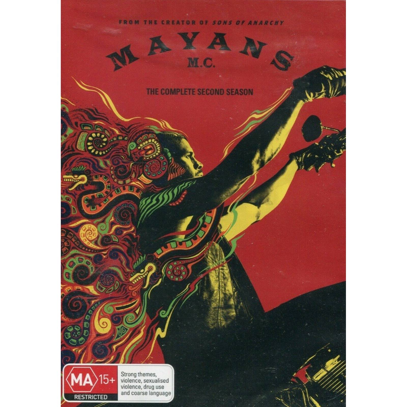 Mayans Mc Segunda Temporada 2 Dos Importada Dvd