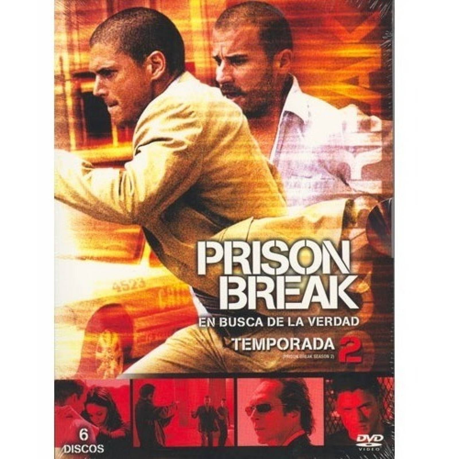 Prison Break Segunda Temporada 2 Dos Serie Dvd