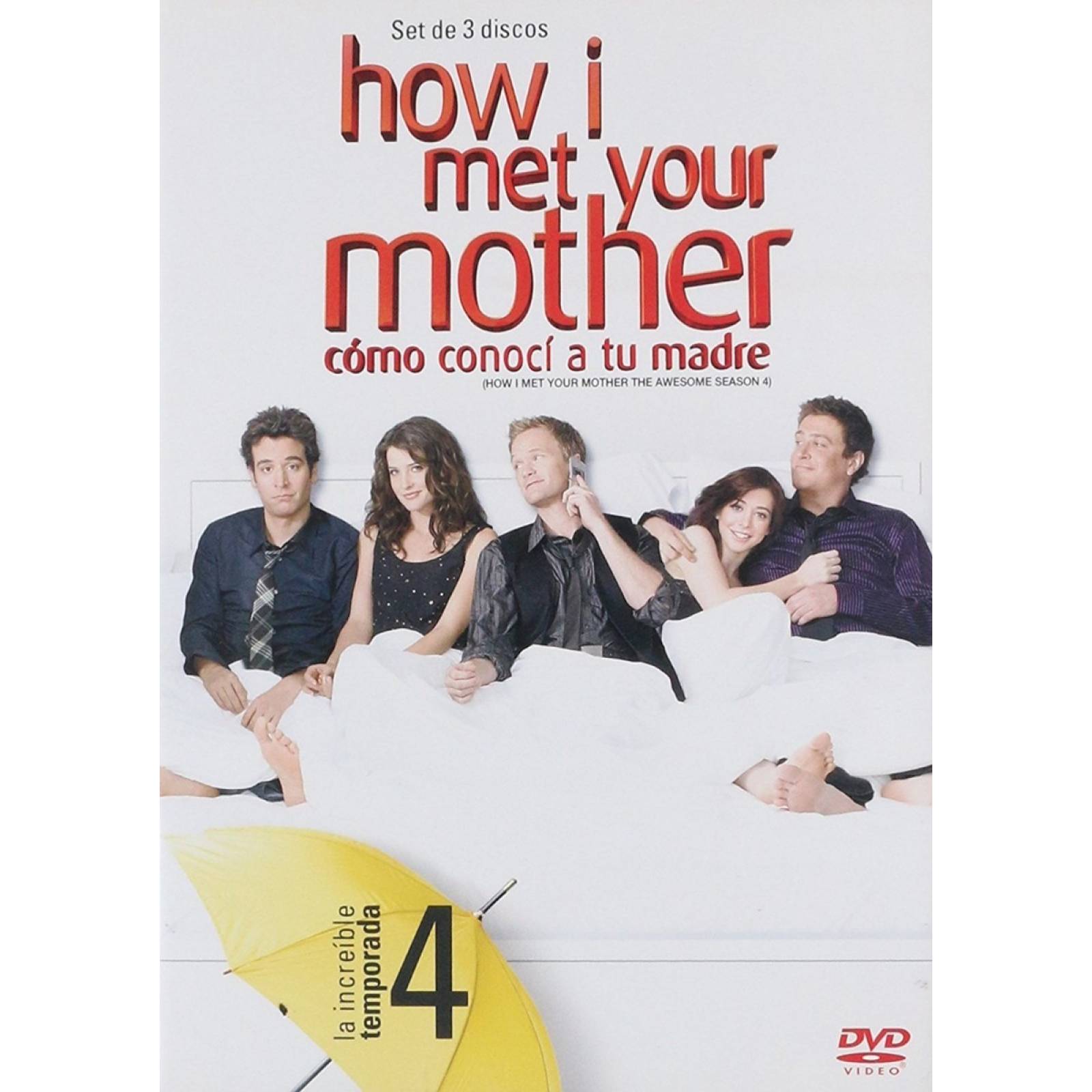 How I Met Your Mother Como Conoci Tu Madre Temporada 4 Dvd