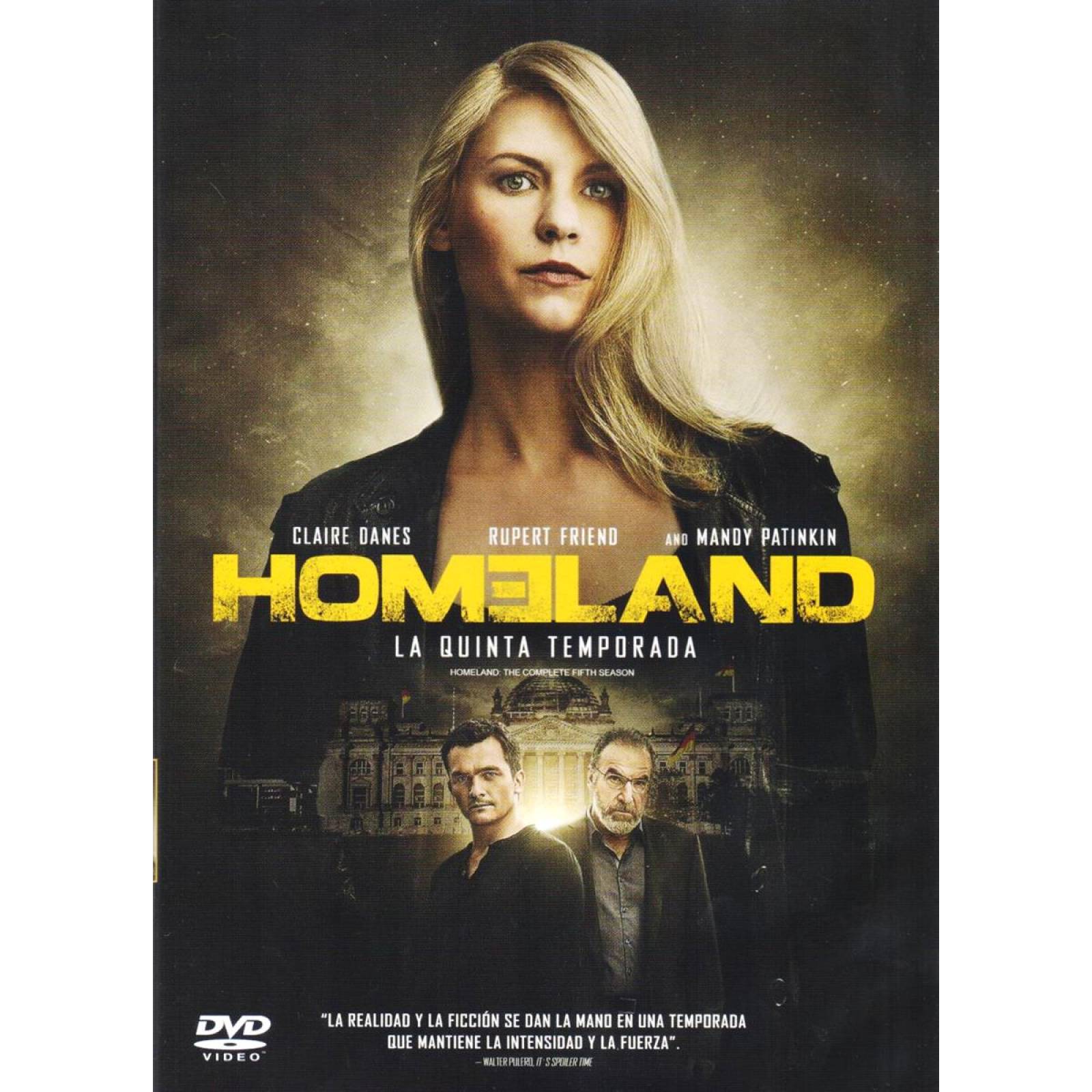 Homeland Quinta Temporada 5 Cinco Dvd