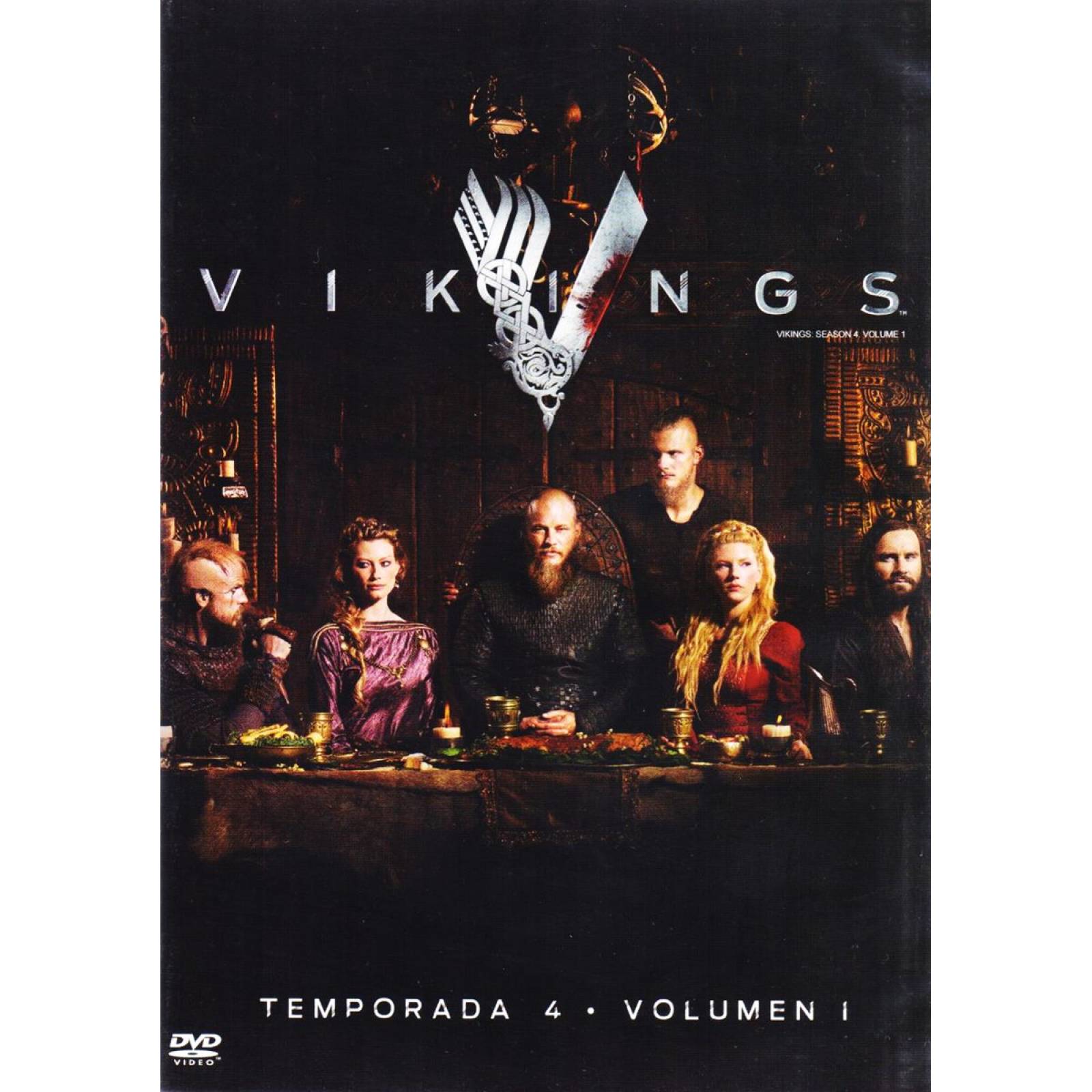 Vikingos Vikings Cuarta Temporada 4 Cuatro Volumen 1 Uno Dvd