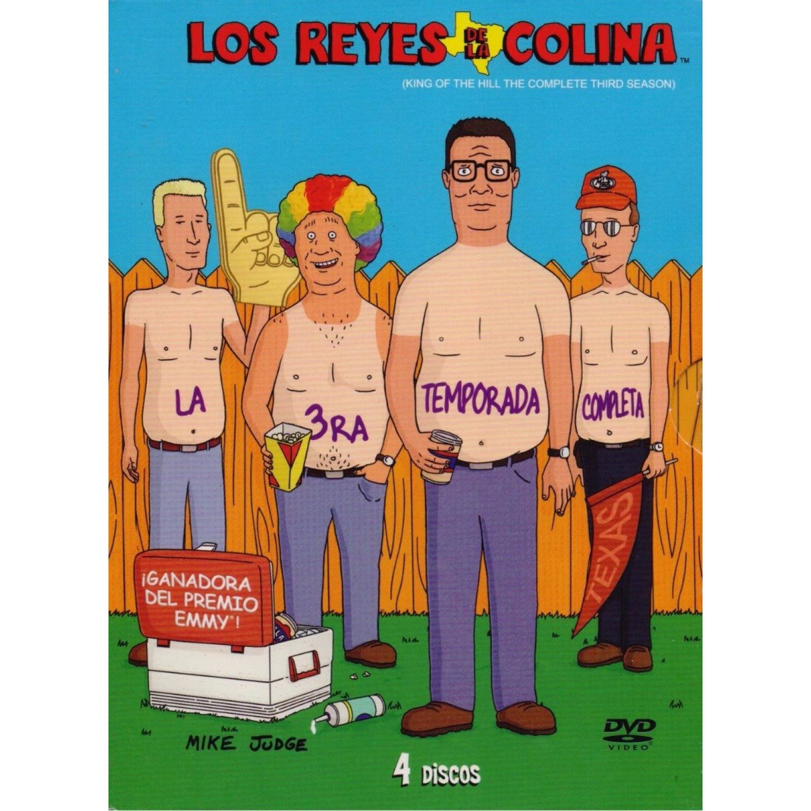 King Of The Hill Los Reyes De La Colina Temporada 3 Tres Dvd