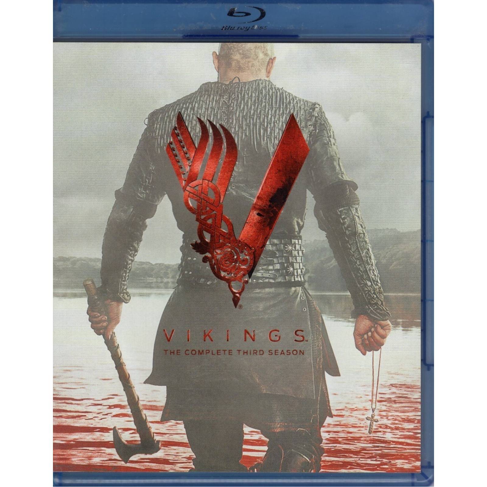 Vikingos Tercera Temporada 3 Tres Importada Blu-ray