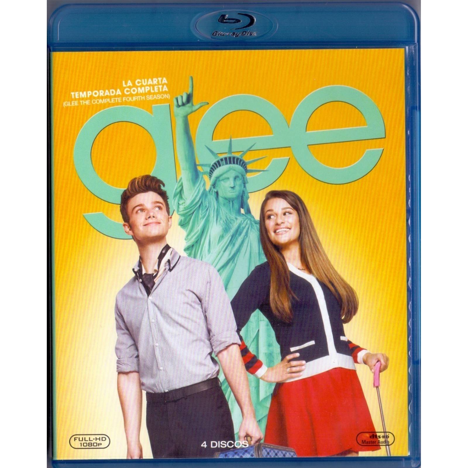 Glee Cuarta Temporada 4 Cuatro Blu-ray