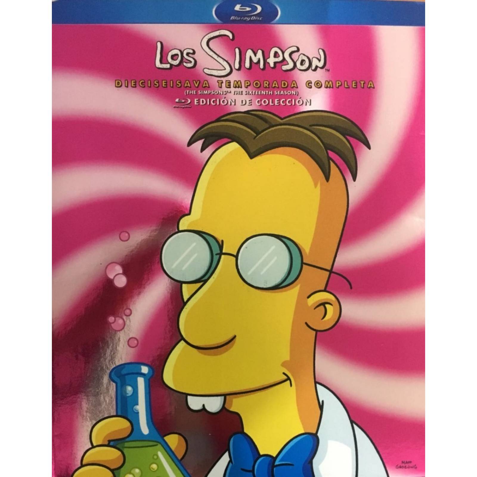 Los Simpson Dieciseisava Temporada 16 Dieciseis Blu-ray