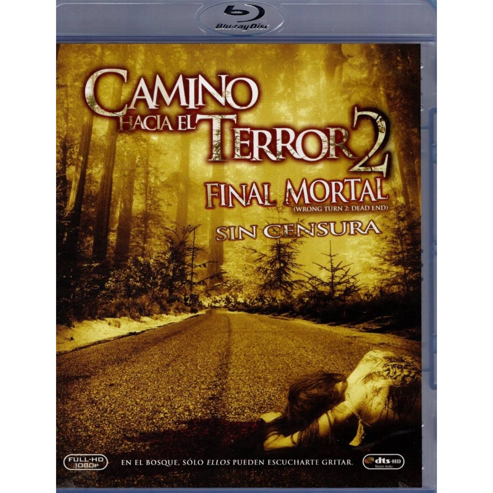 Camino Hacia El Terror 2 Erica Leerhsen Pelicula Blu-ray