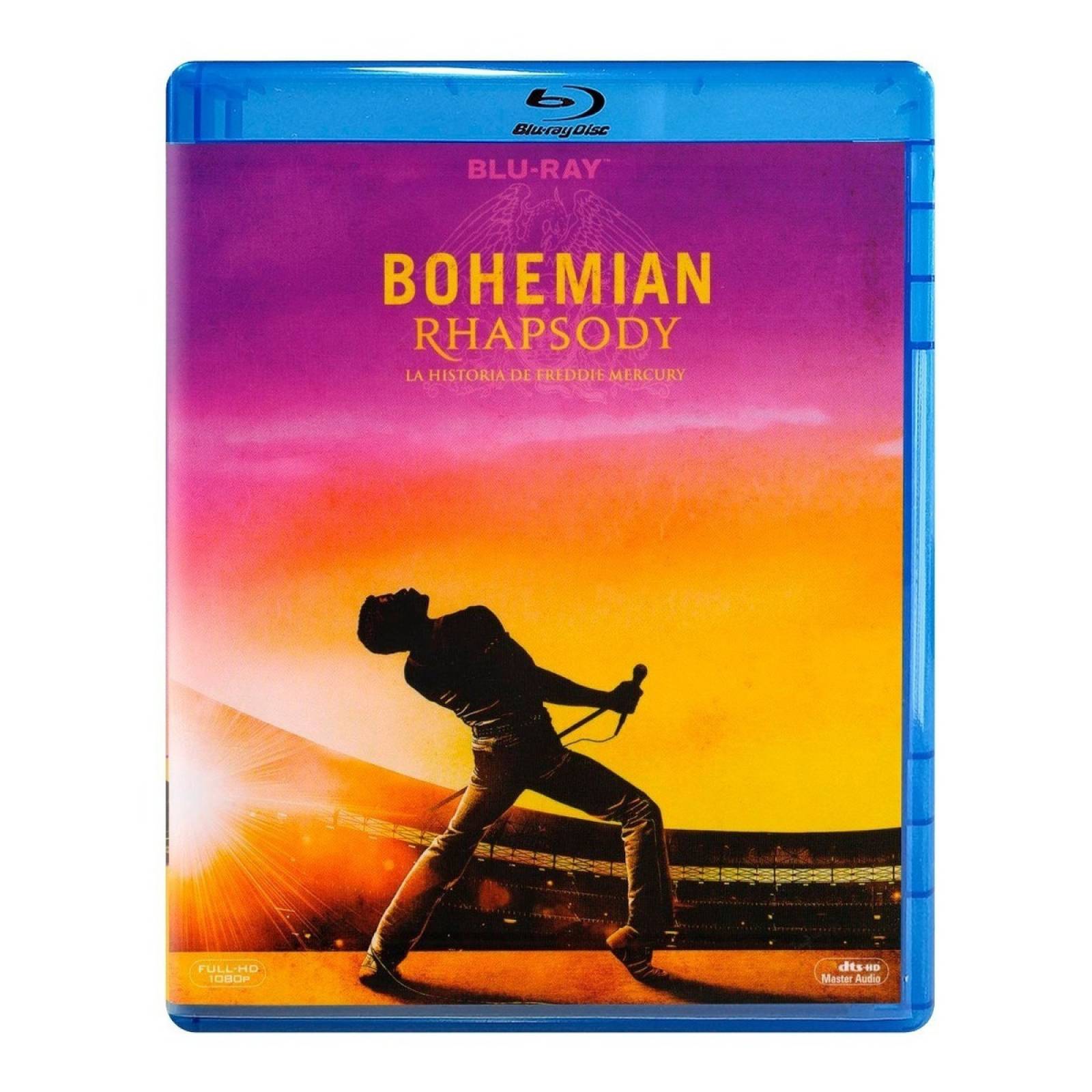 Bohemian Rhapsody Freddie Mercury Queen Pelicula Blu-ray