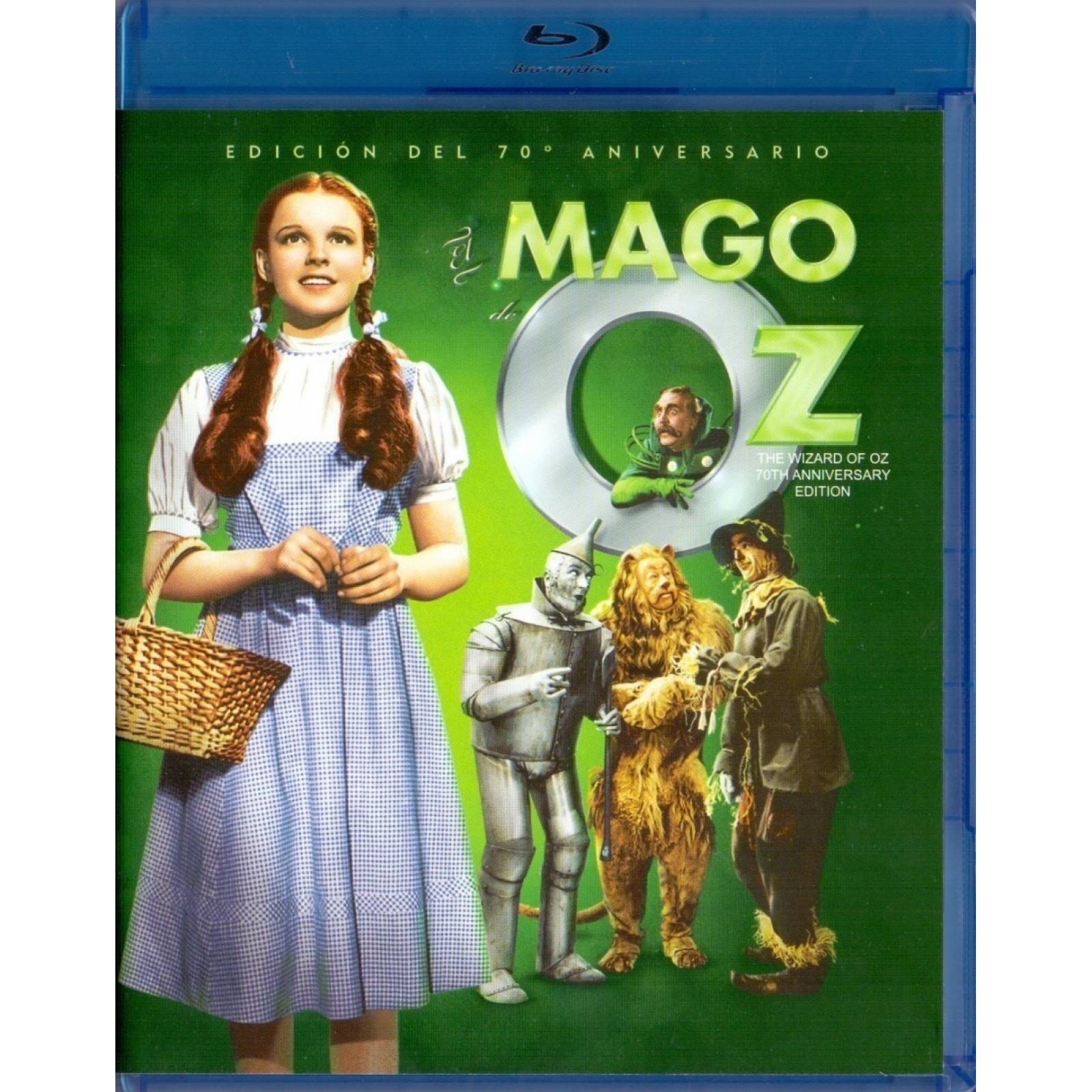 El Mago De Oz Wizard Of Oz 70 Aniversario Pelicula Blu-ray