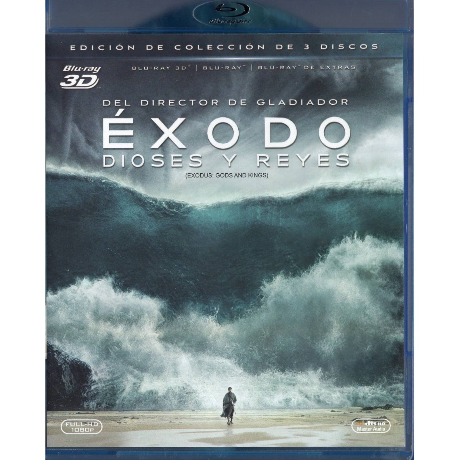 Exodo Dioses Y Reyes Pelicula Blu-ray 3d + Blu-ray