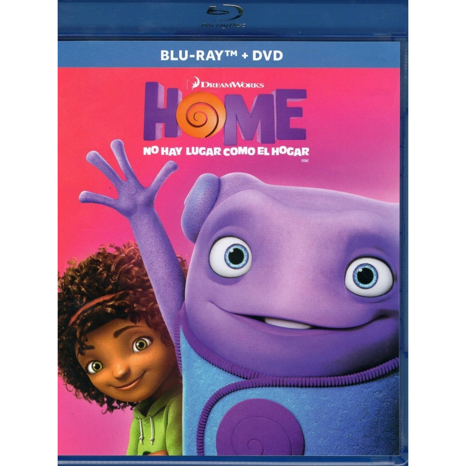 Home No Hay Lugar Como El Hogar Pelicula Blu-ray + Dvd