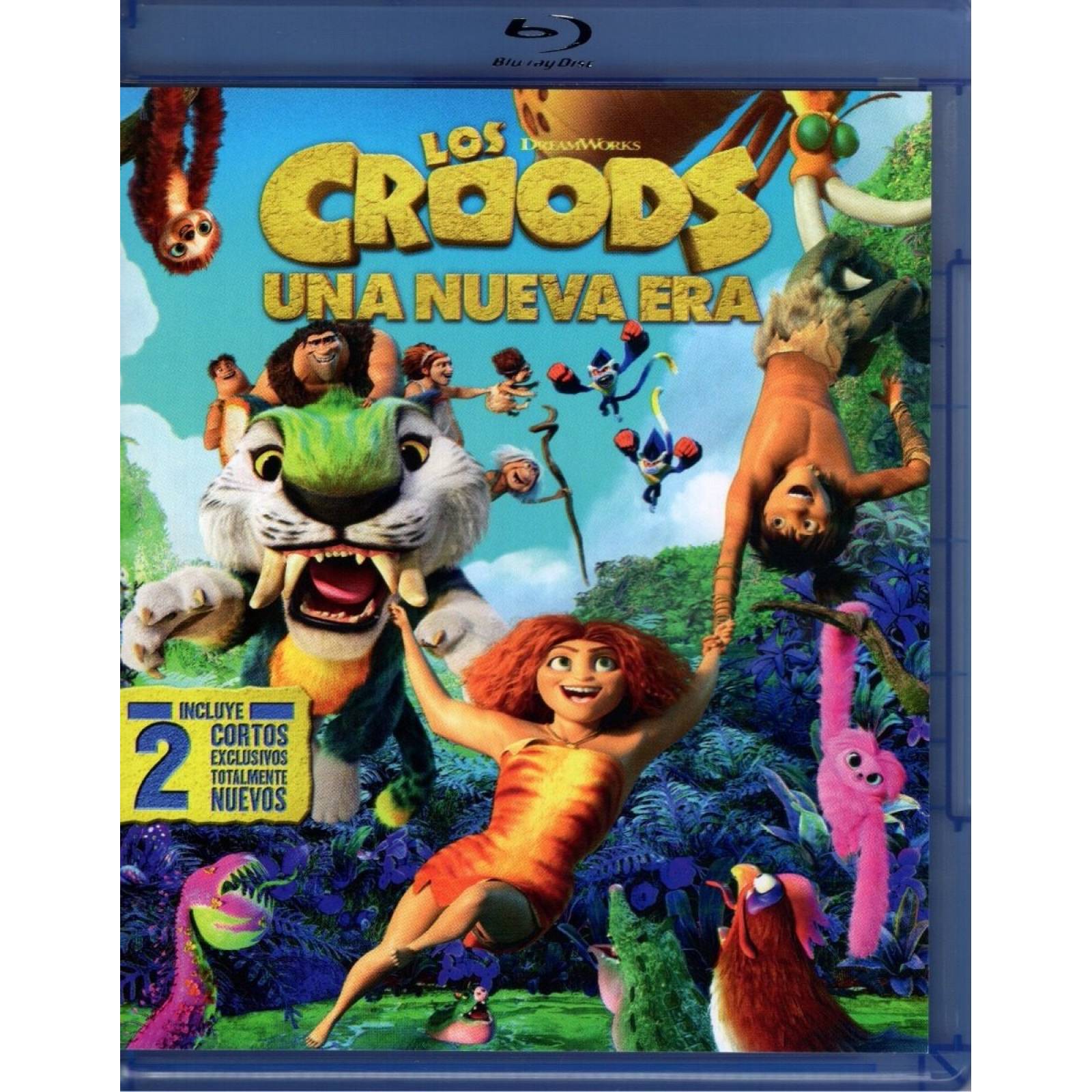 Los Croods 2 Dos Una Nueva Era Pelicula Blu-ray