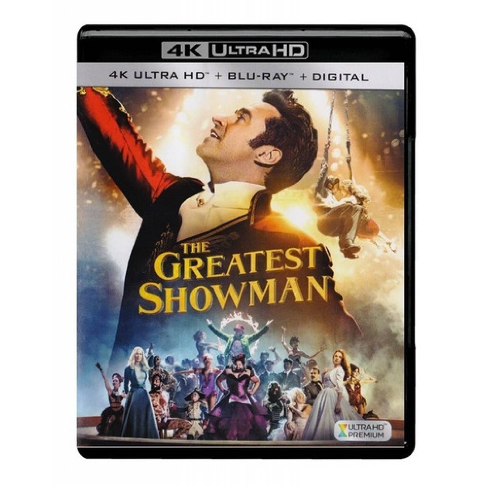 El Gran Showman Hugh Jackman Pelicula 4k Ultra Hd + Blu-ray