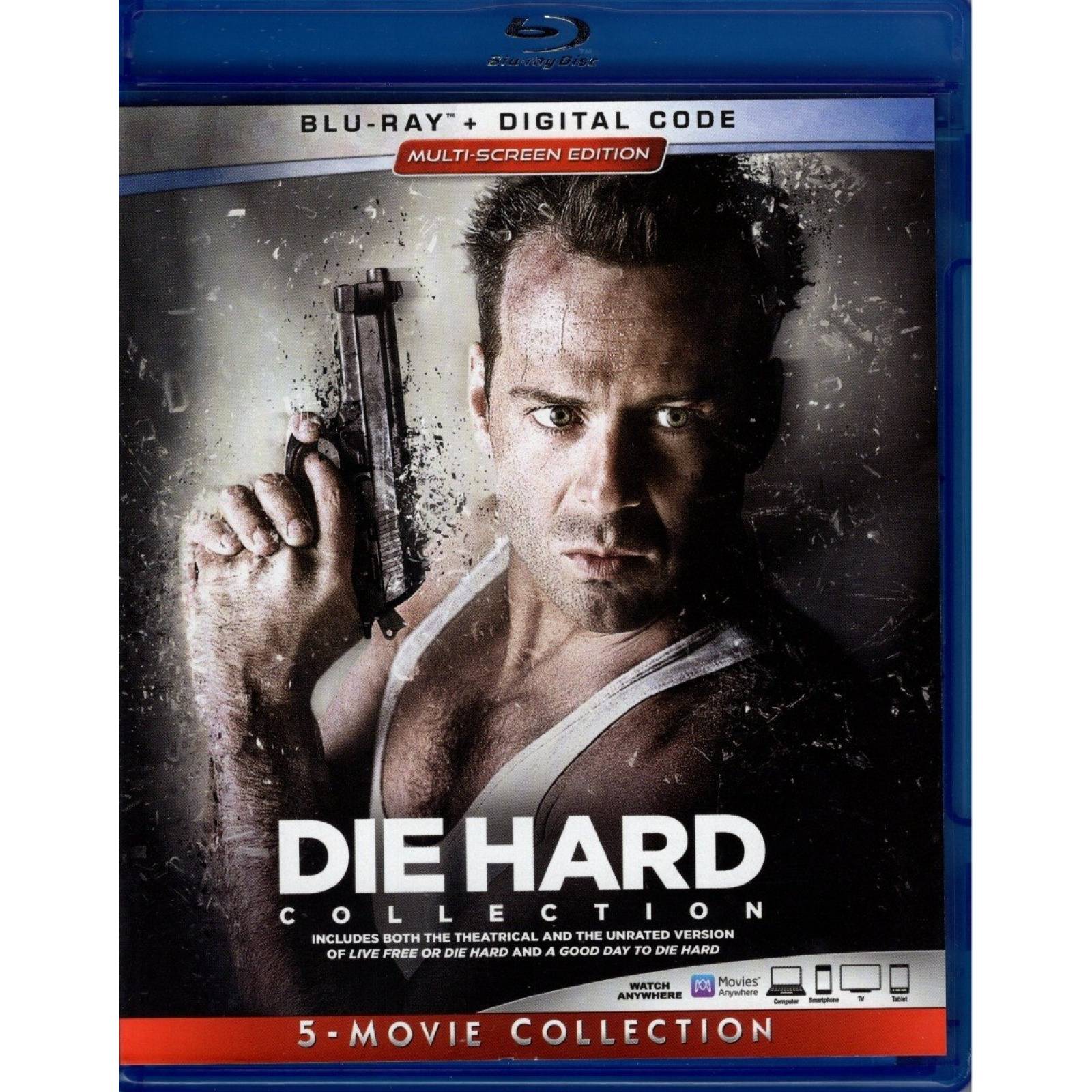 Die Hard Collection Bruce Willis Boxset 5 Peliculas Blu-ray