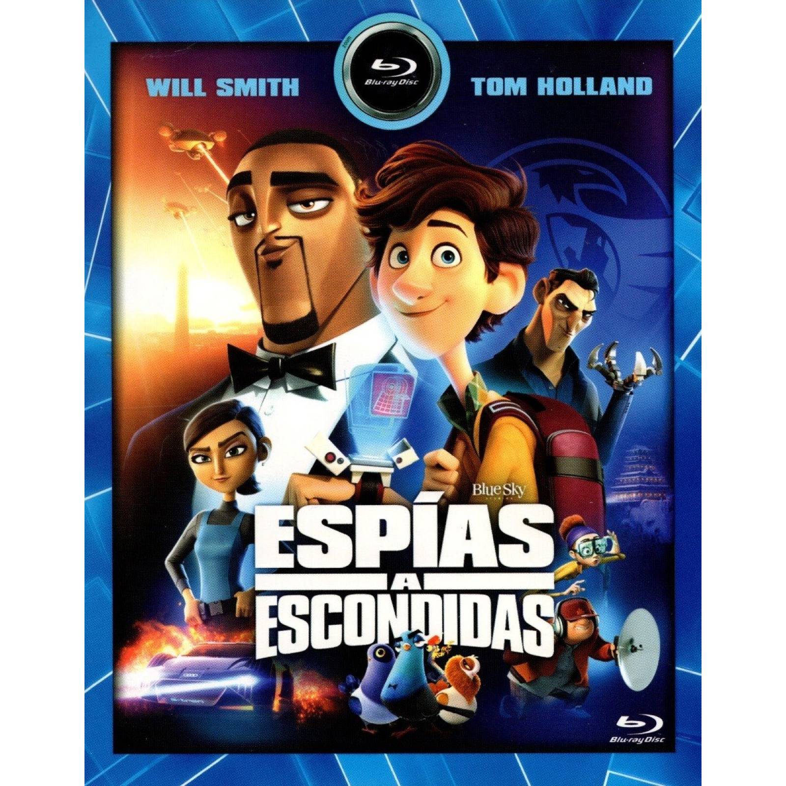 Espias A Escondidas Pelicula Animada Blu-ray