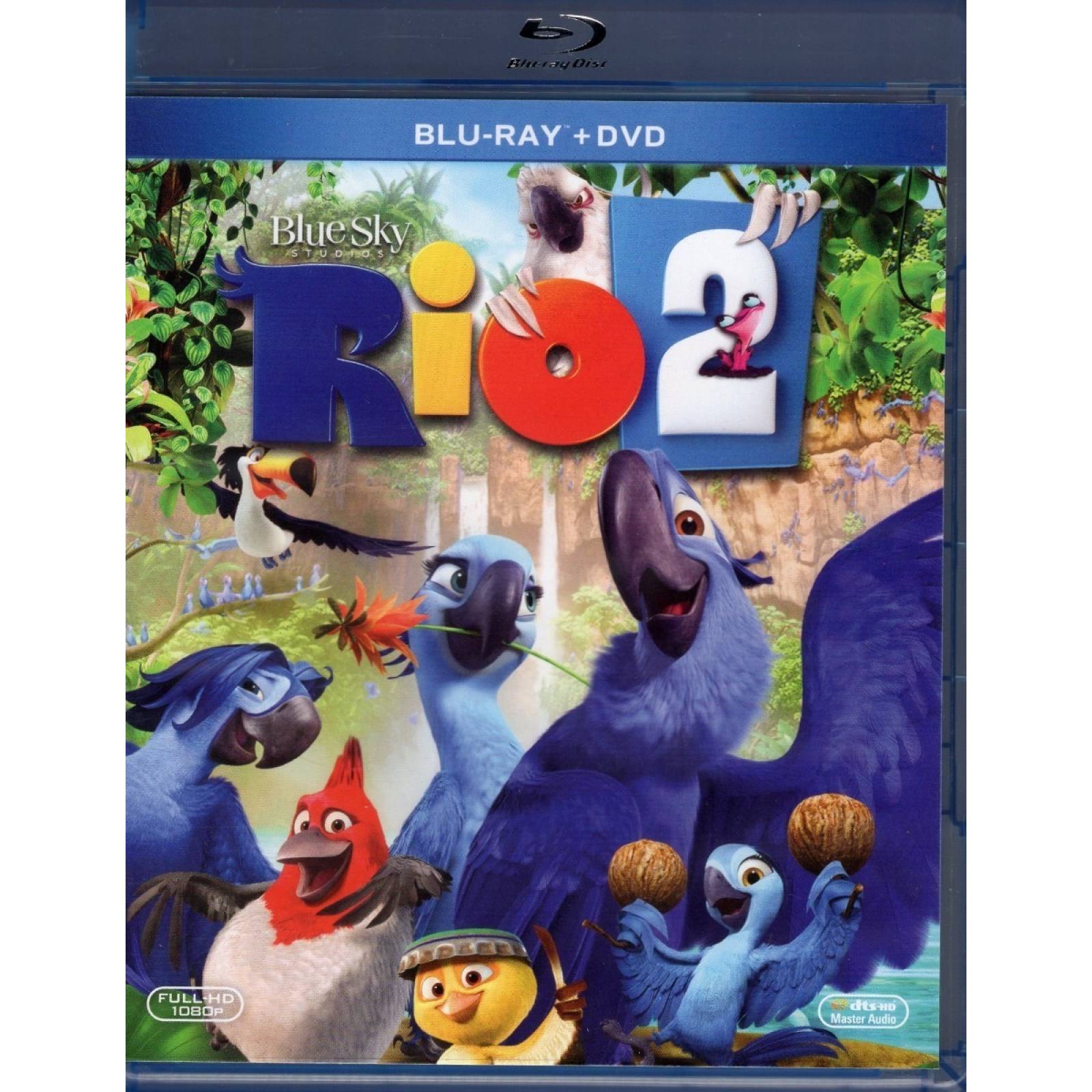 Rio 2 Dos Anne Hathaway Pelicula Blu-ray + Dvd