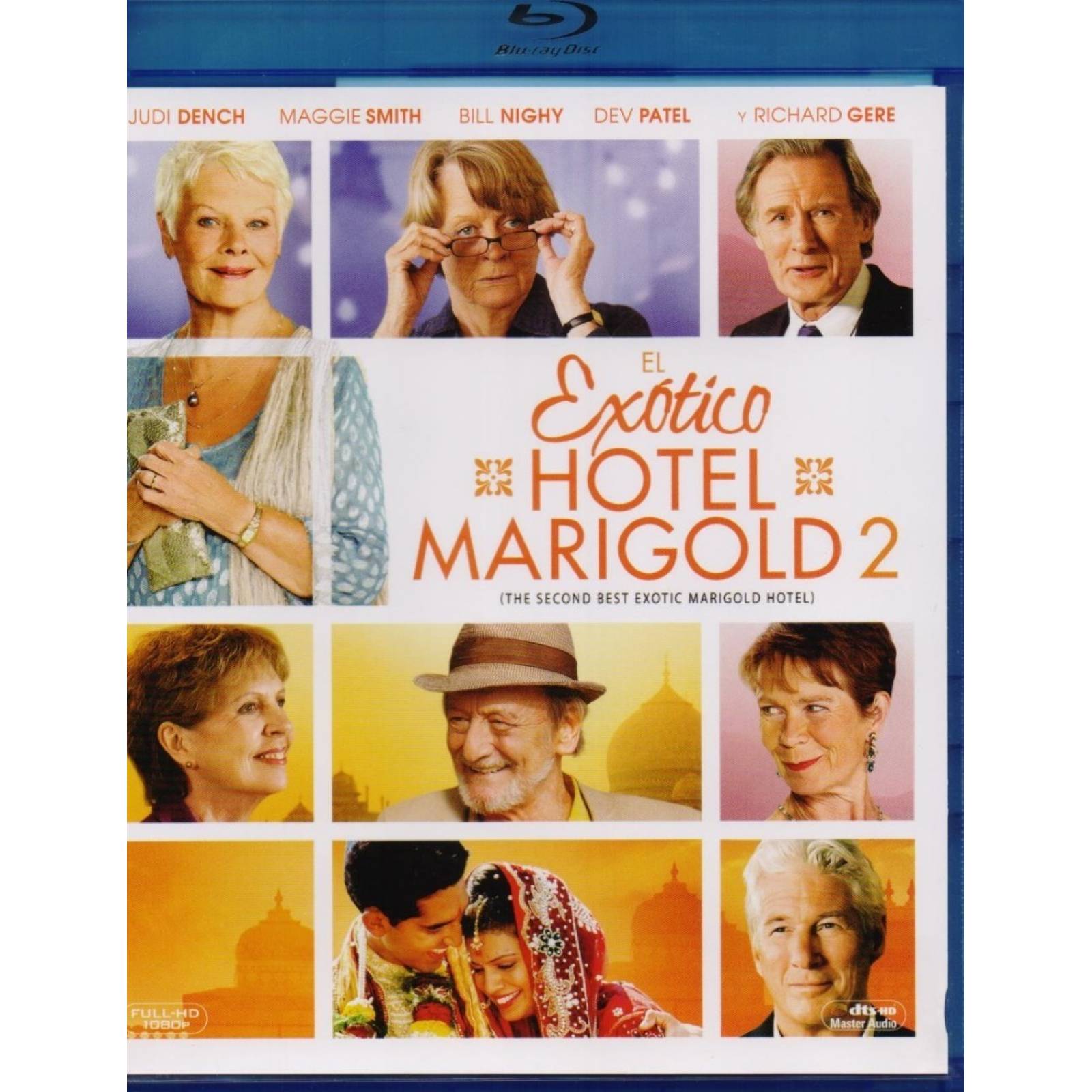 Exotico Hotel Marigold 2 Dos Richard Gere Pelicula Blu-ray