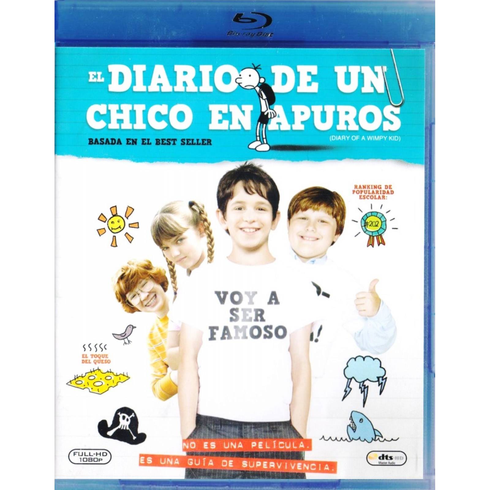 El Diario De Un Chico En Apuros Pelicula Blu-ray