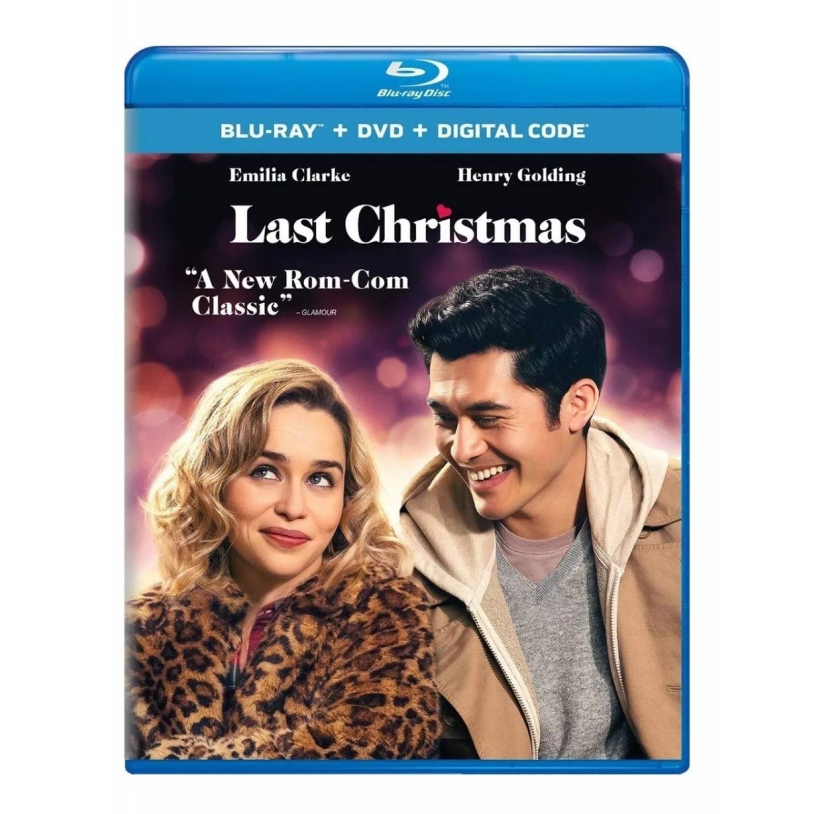 Last Christmas Emilia Clarke Pelicula Blu-ray + Dvd + Dig