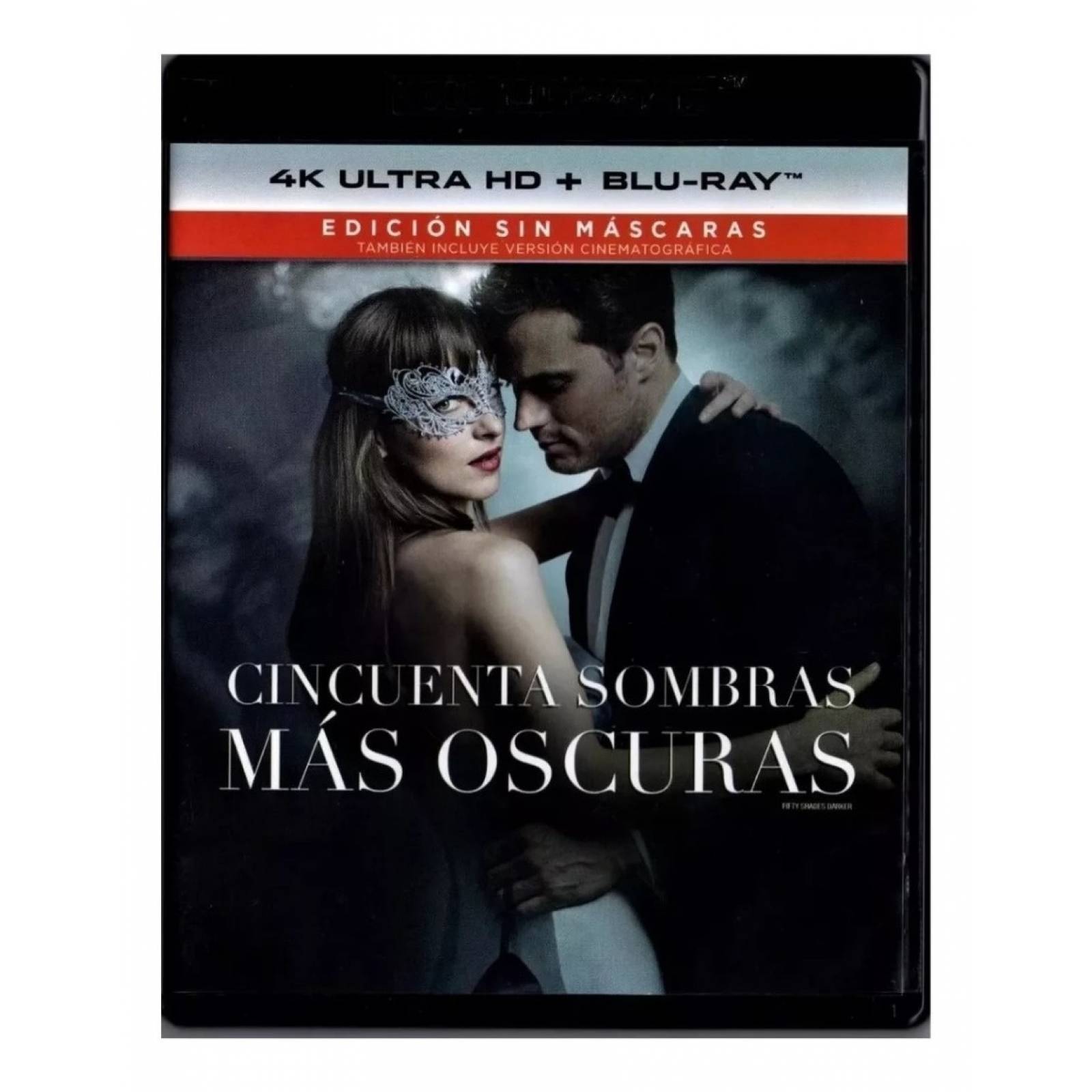 Cincuenta Sombras Mas Oscuras Pelicula 4k Ultra Hd Blu ray