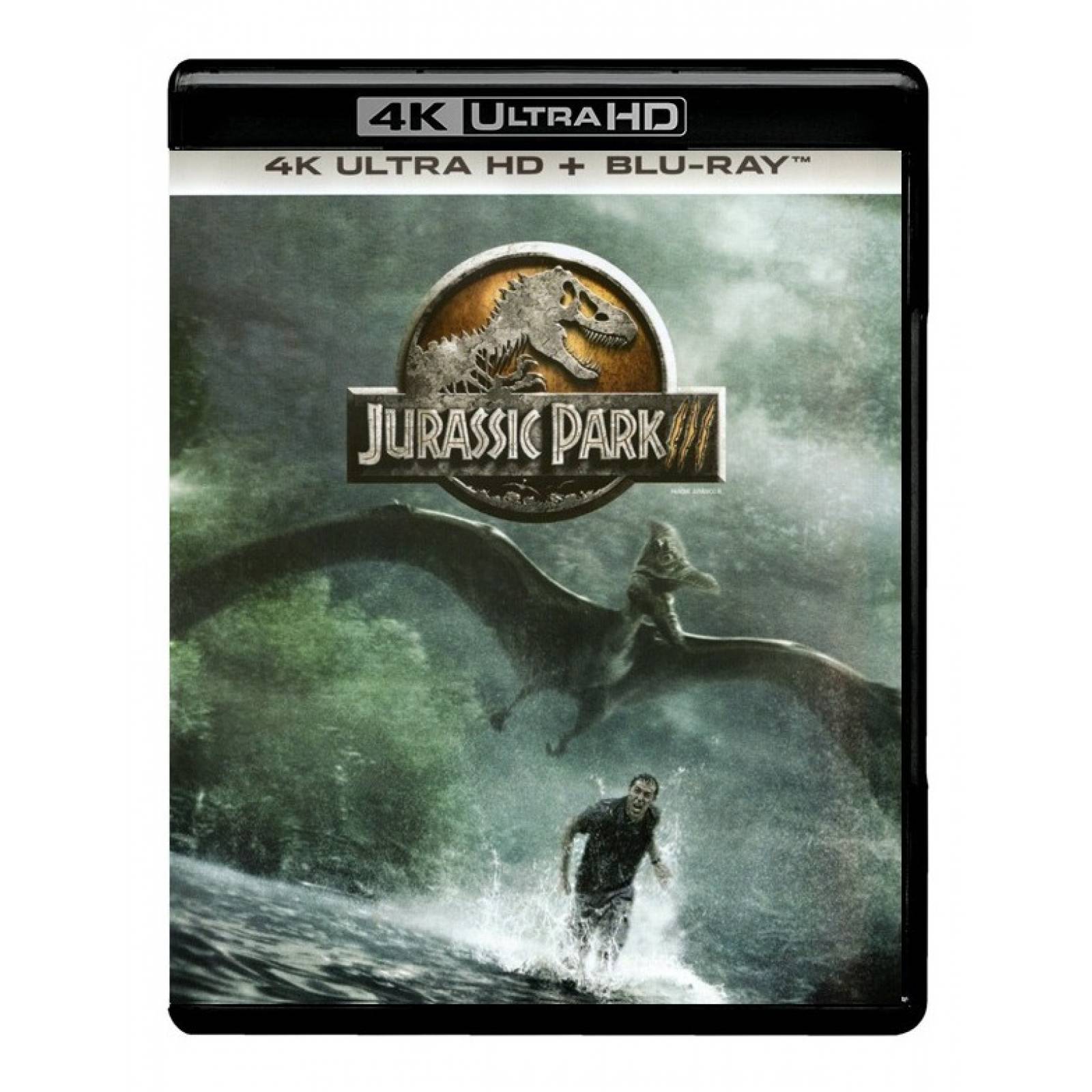 Parque Jurasico Jurassic Park 3 Tres Pelicula 4k  Blu ray