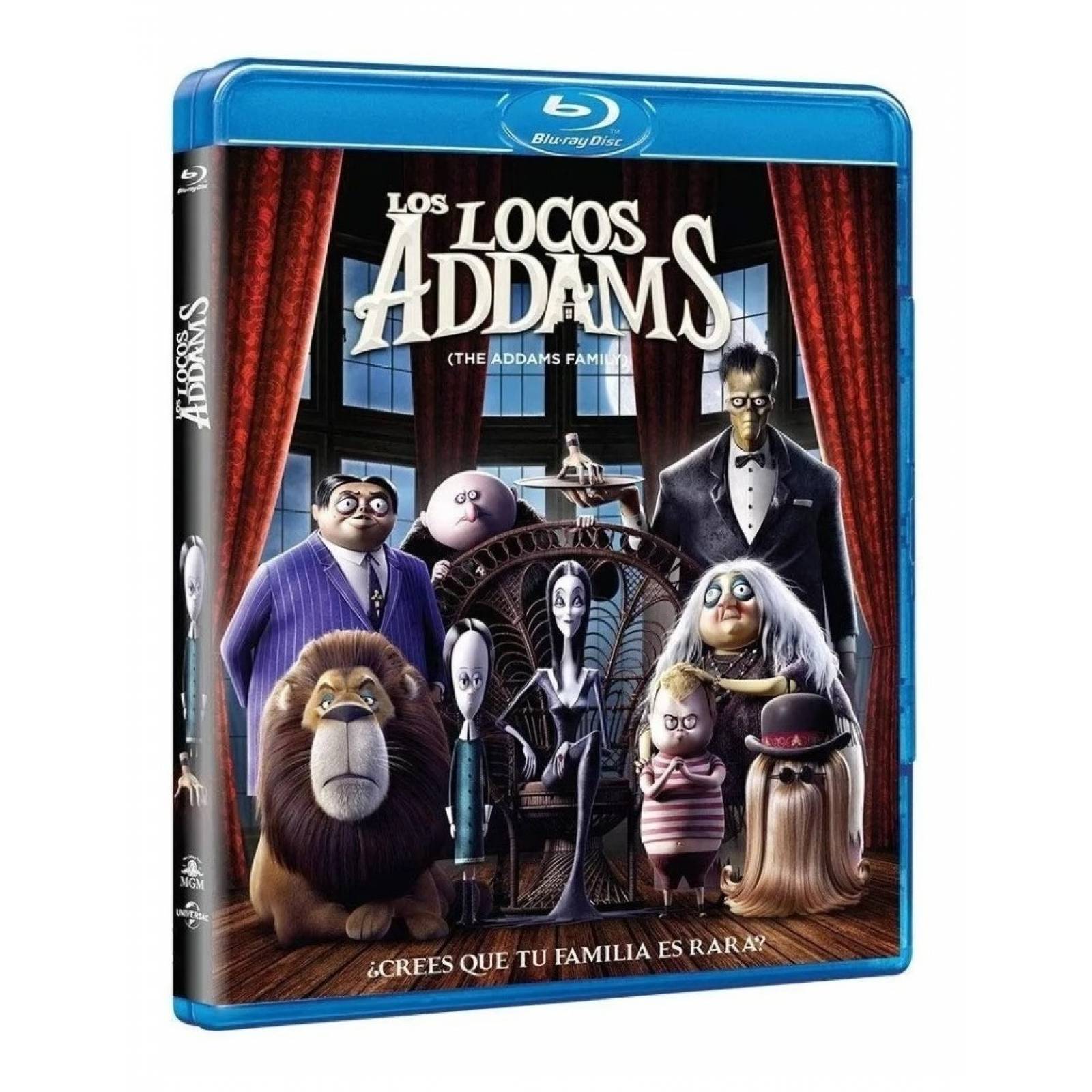 Los Locos Addams 2019 Pelicula Animada Blu ray