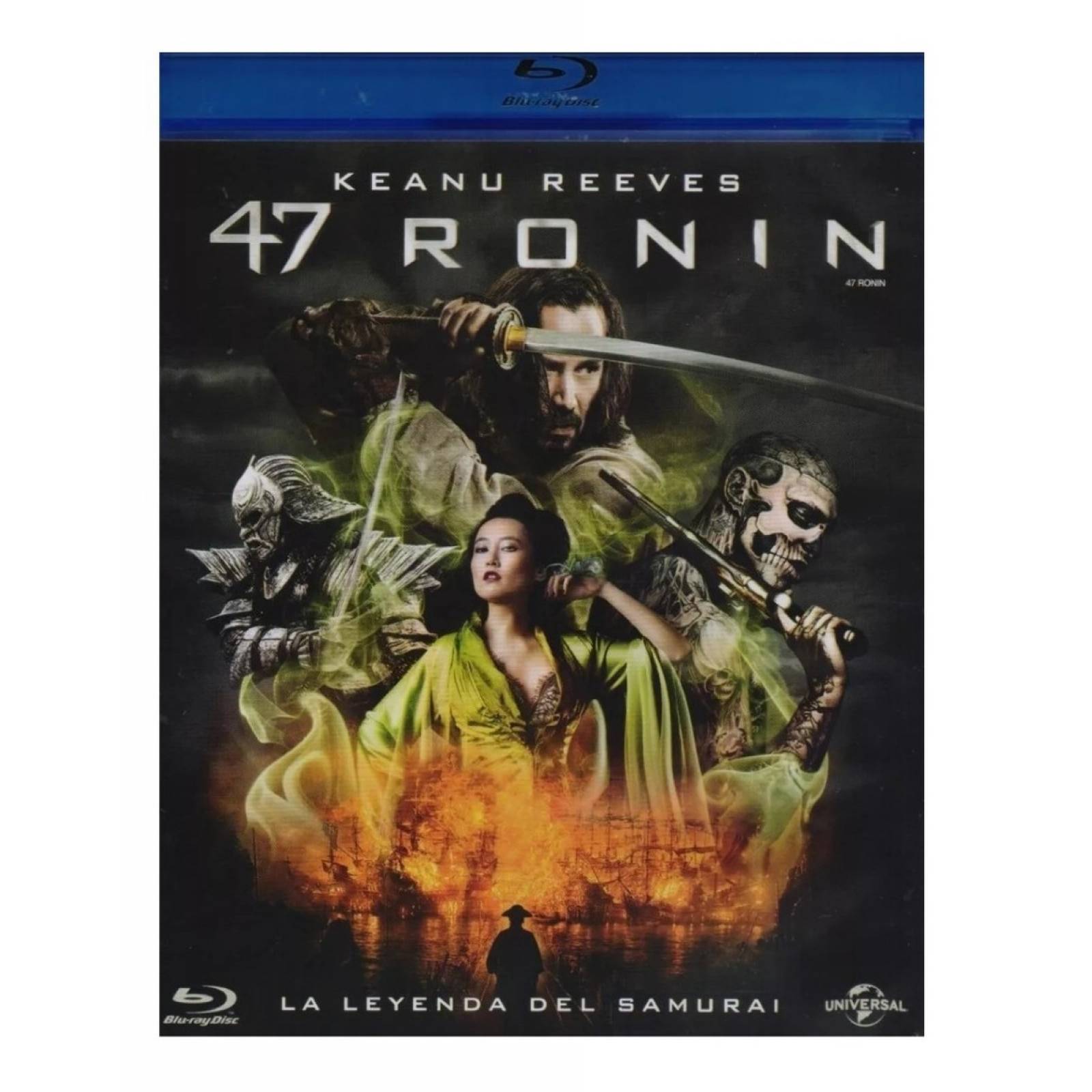 47 Ronin Leyenda Del Samurai Keanu Reeves Pelicula Blu ray