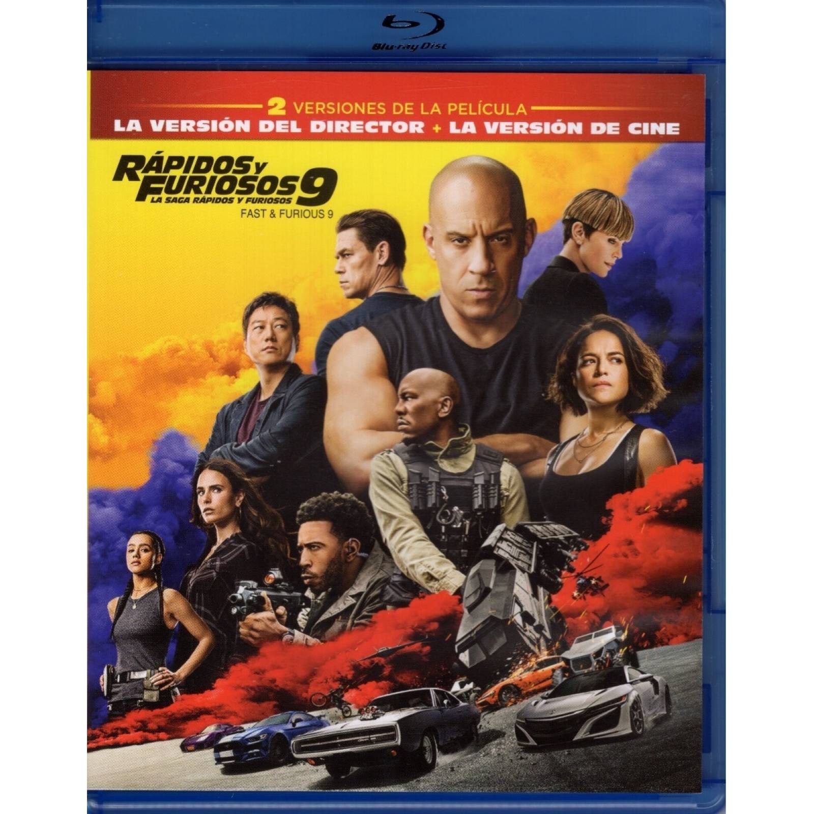 Rapidos Y Furiosos 9 Nueve Vin Diesel Pelicula Blu-ray
