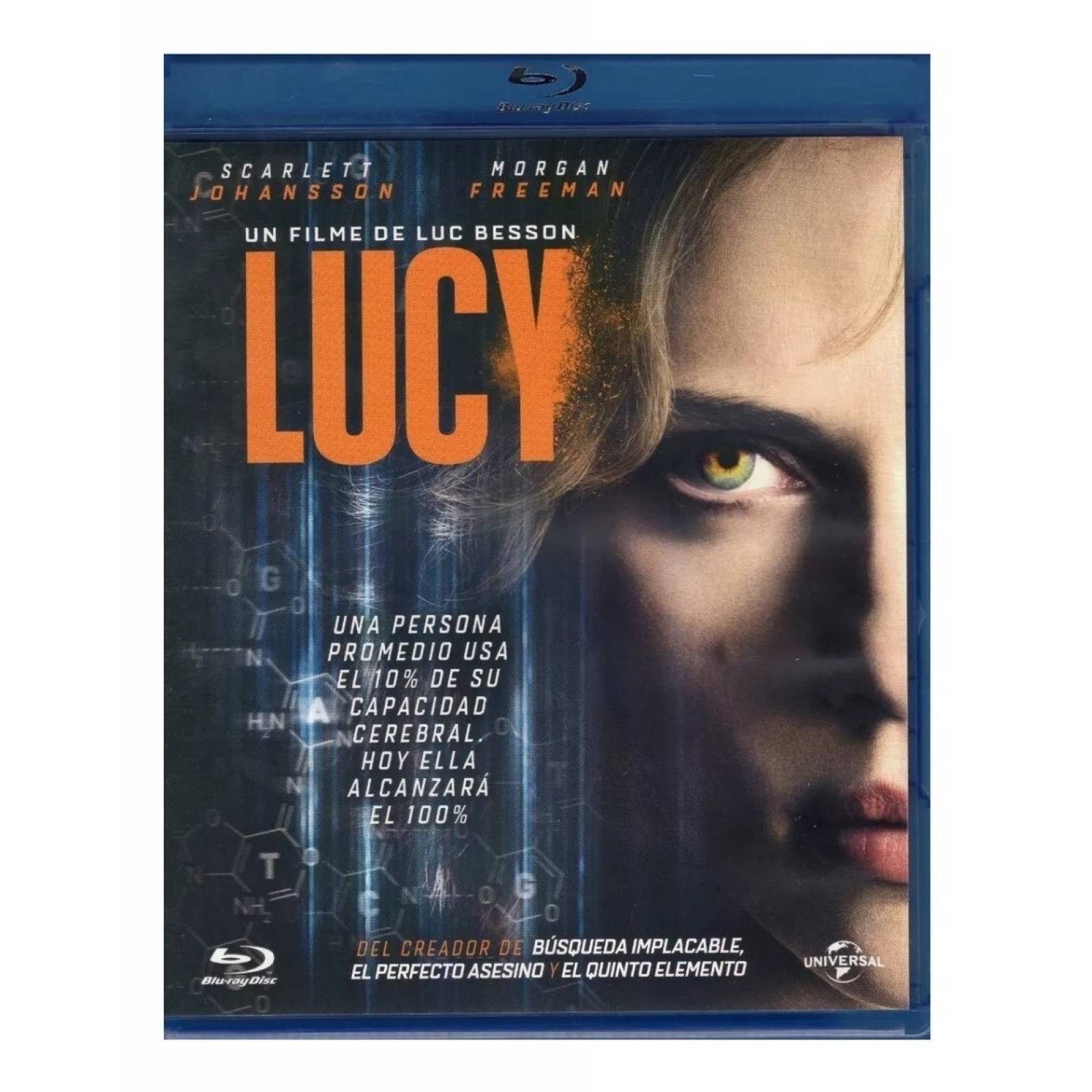 Lucy Scarlett Johansson Pelicula Blu ray