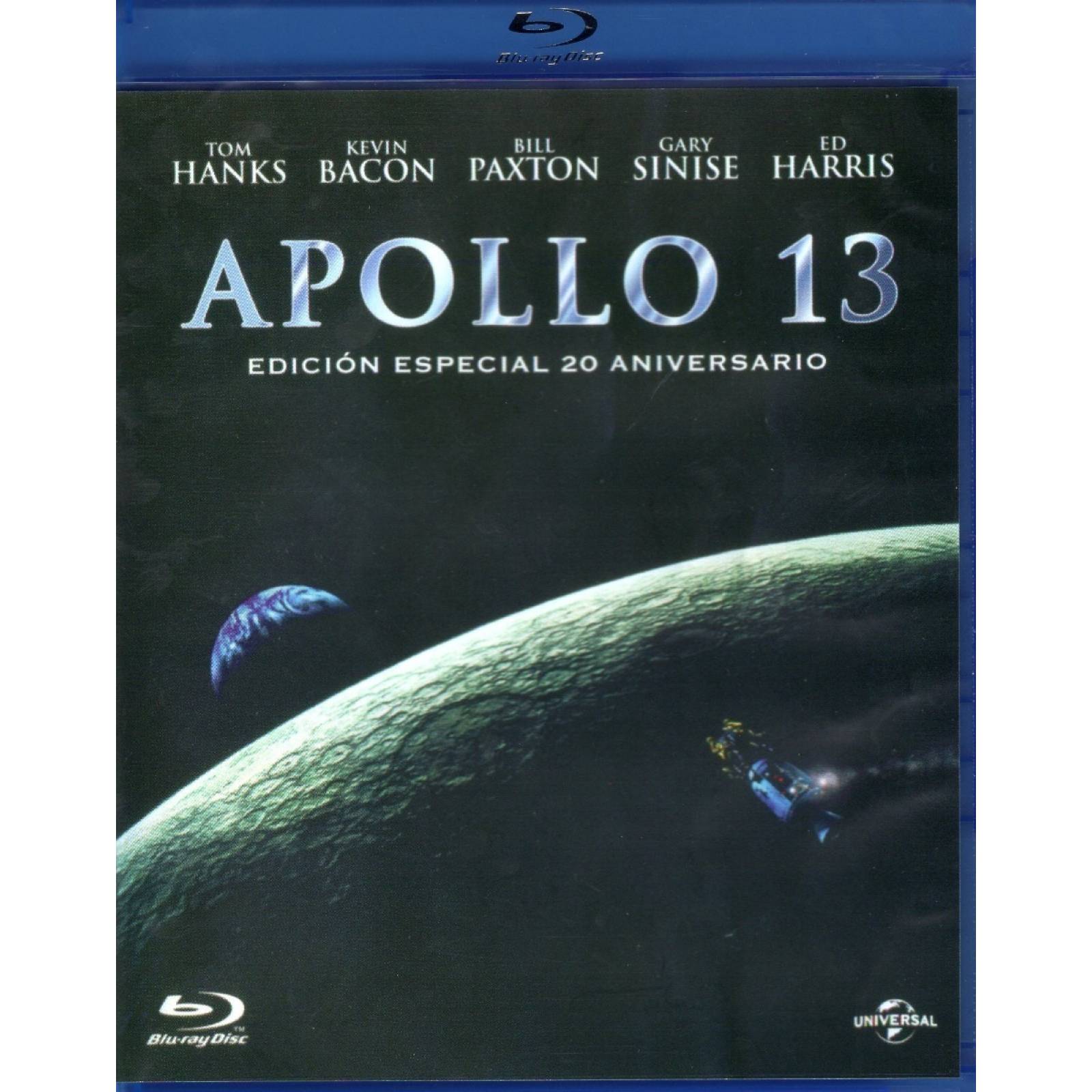 Apollo Apolo 13 Trece Tom Hanks Kevin Bacon Pelicula Blu-ray