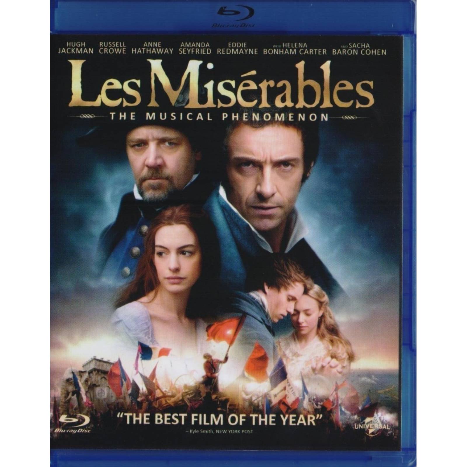 Los Miserables Hugh Jackman Pelicula Original Bluray