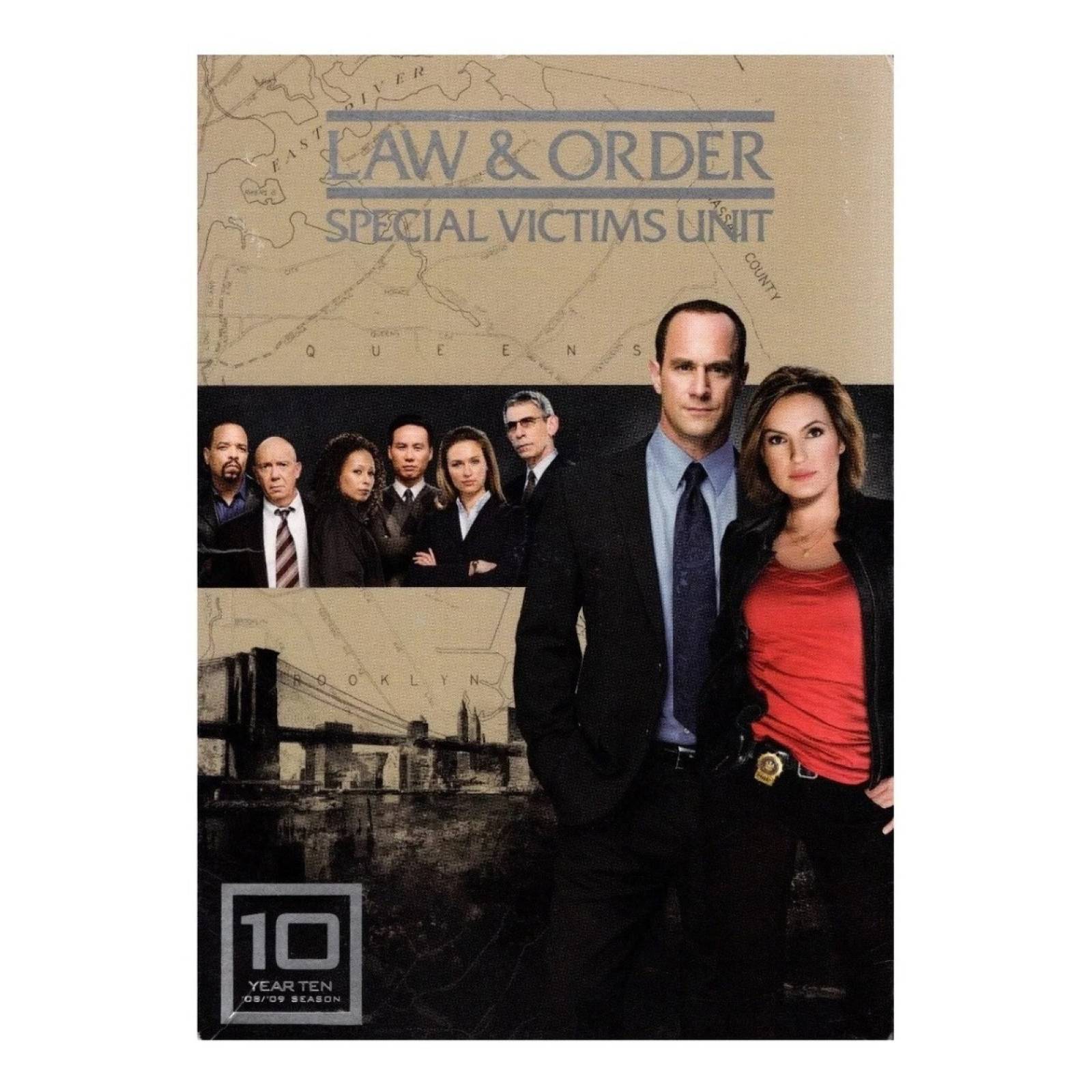 La Ley Y El Orden Uve Decima Temporada 10 Diez Importada Dvd